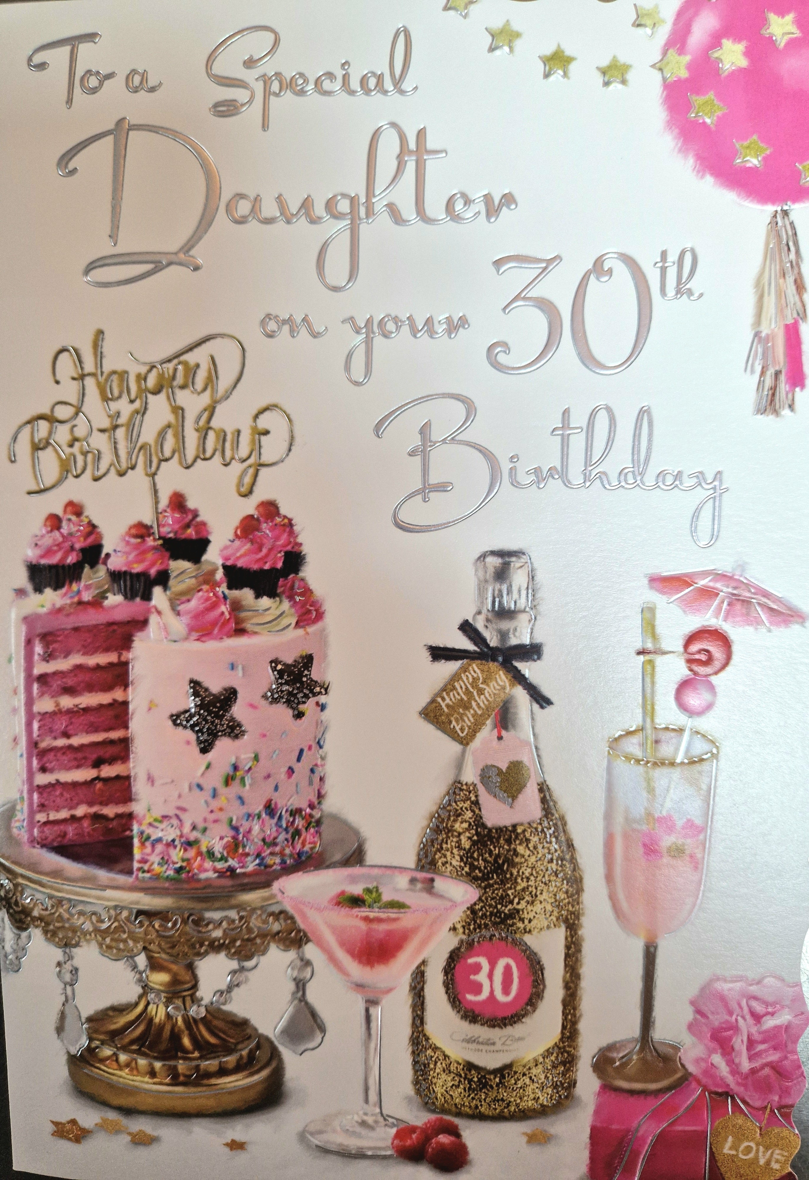 Daughter 30th Birthday Card