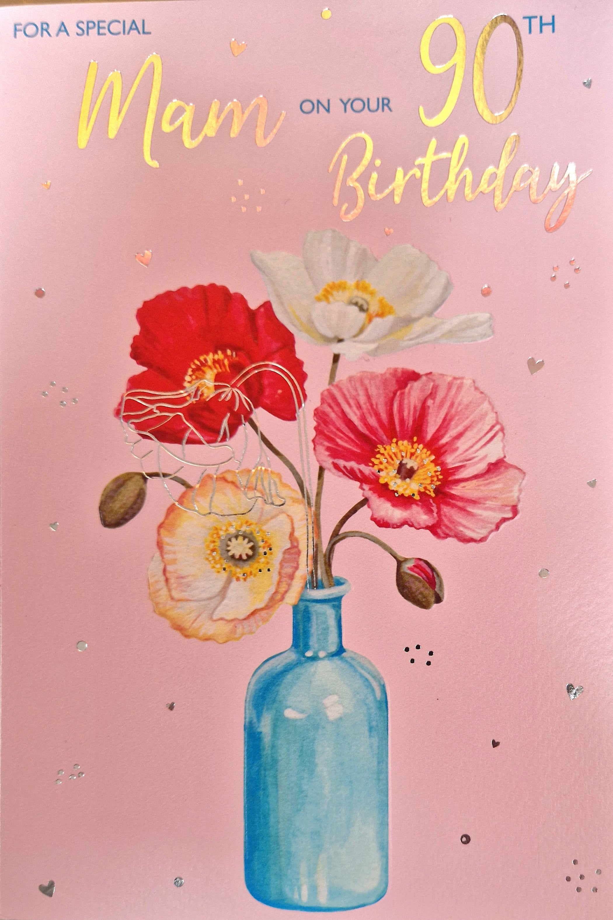 Mam 90th Birthday Card