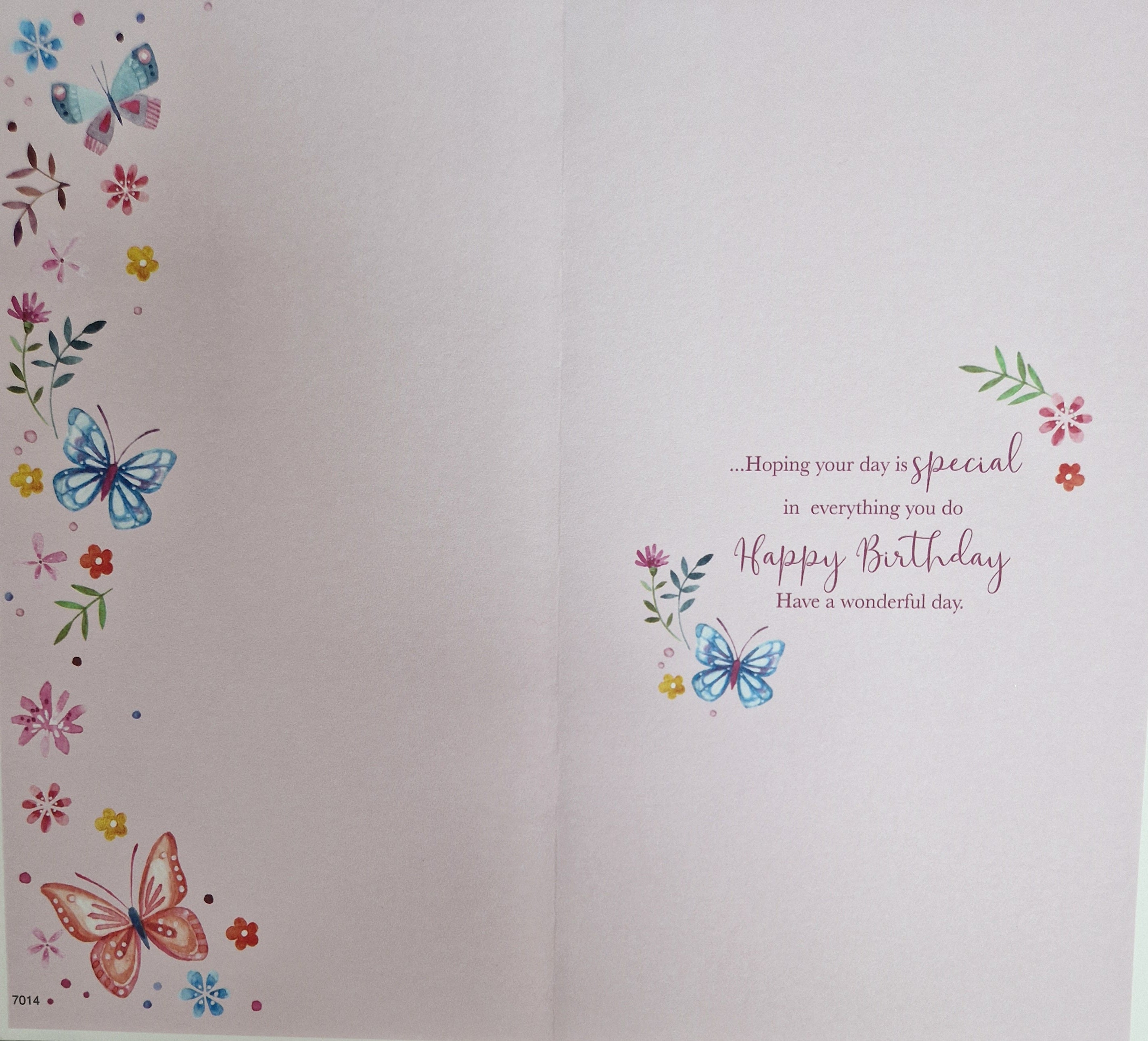 Daughter in Law Birthday Card