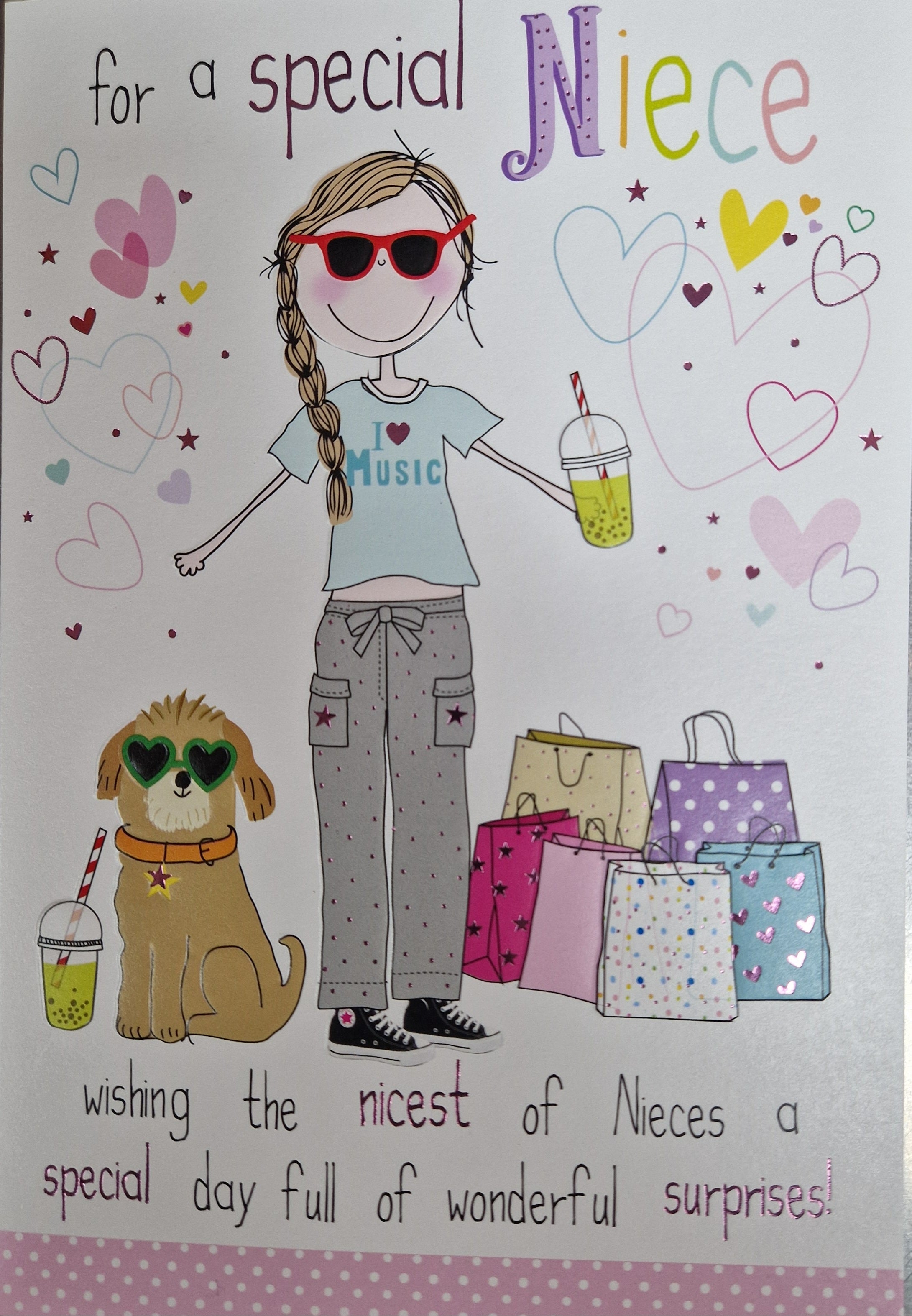 Niece Birthday Card