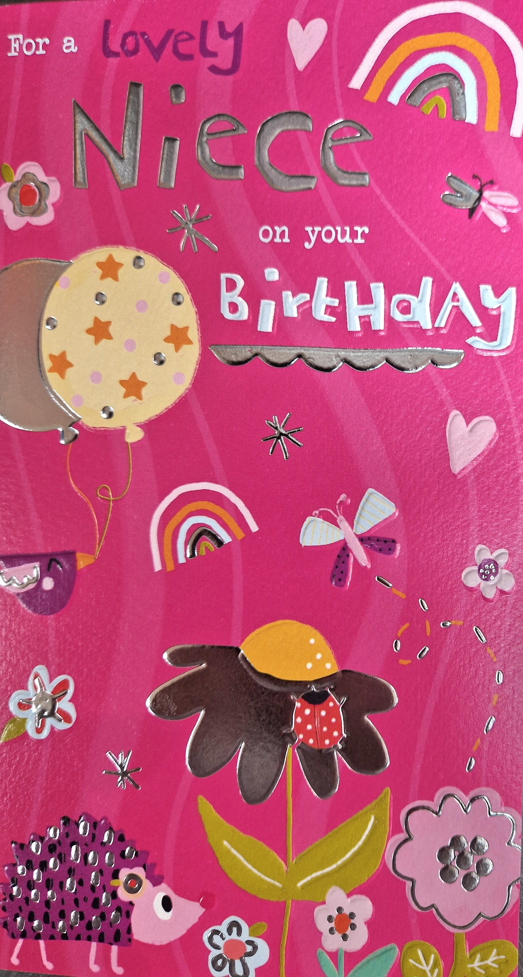 Niece Birthday Card