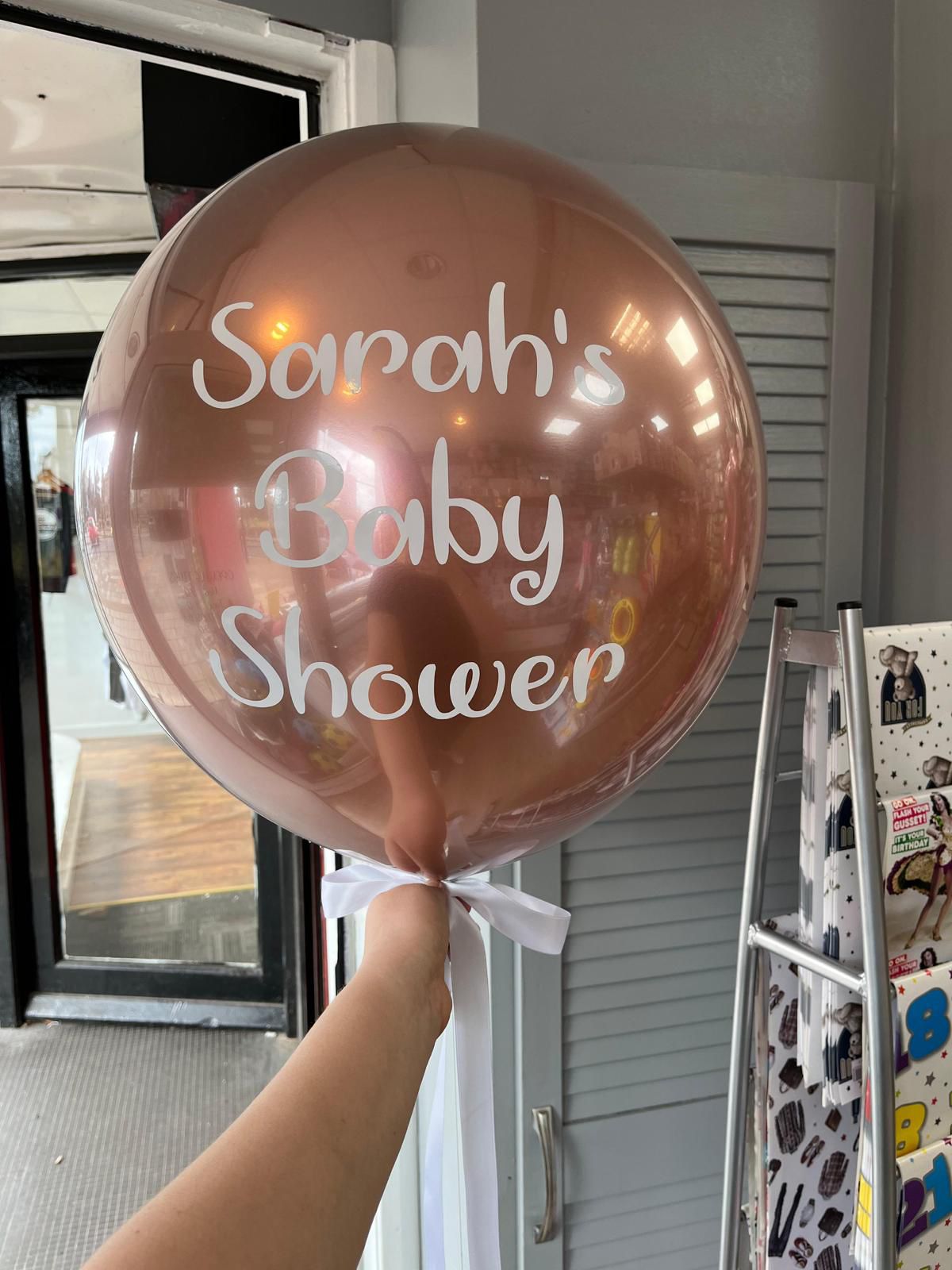 Personalised Glass Balloon