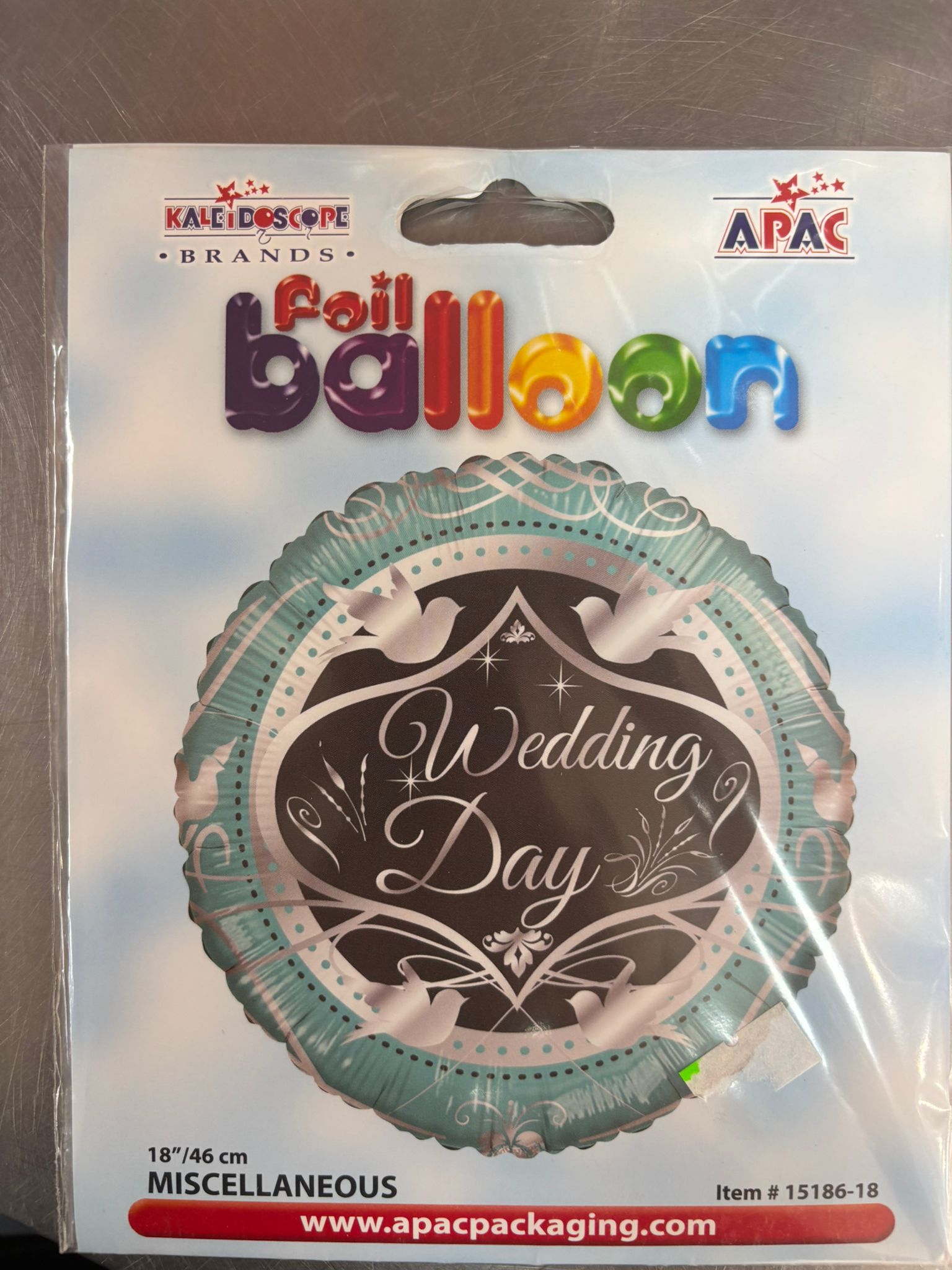 Wedding Day Foil Balloon