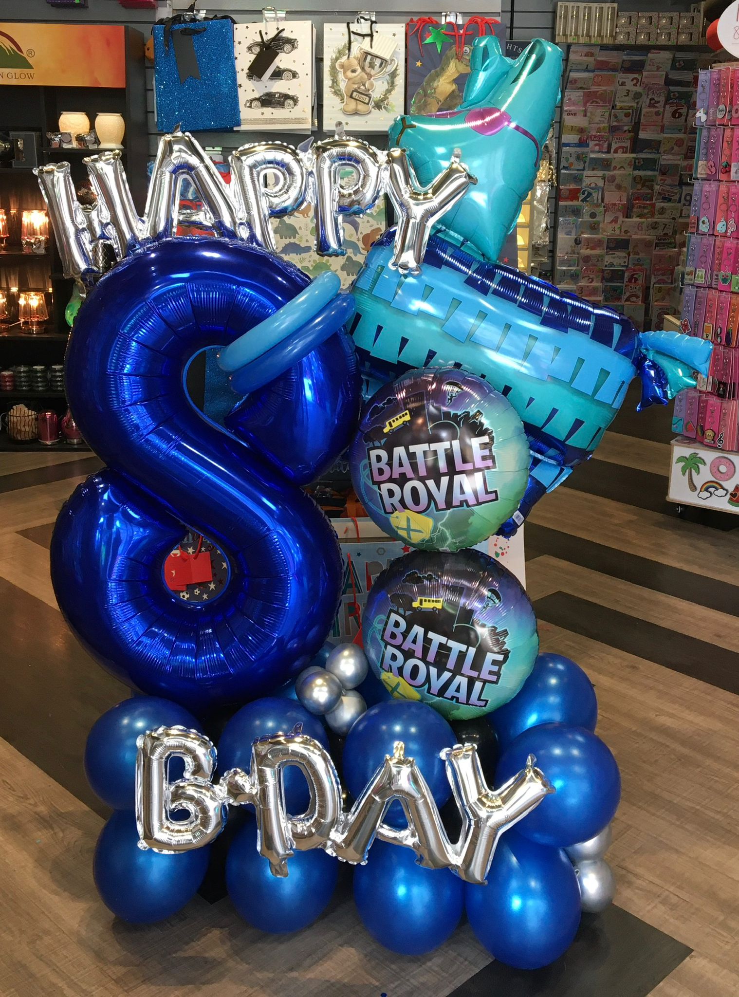 Age Balloon Displays. Fortnite