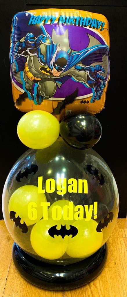 Character Stuffing Balloons. Batman