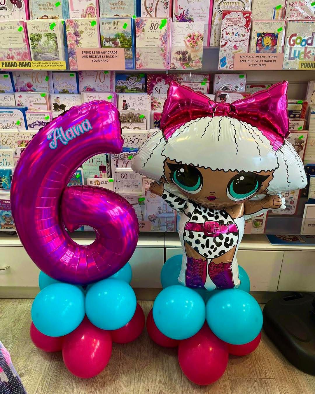 Character Balloon Displays. LOL Balloons