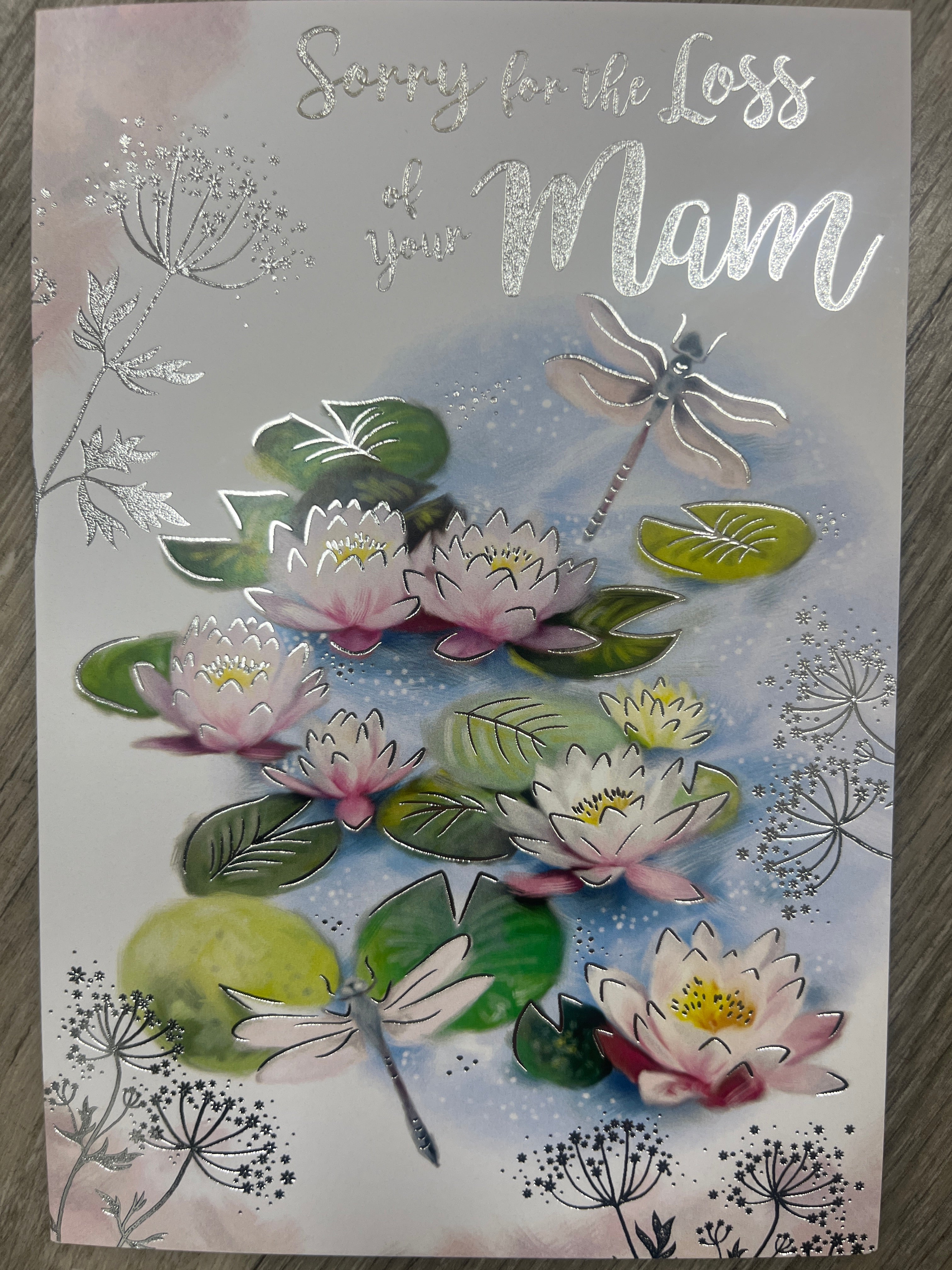 Sympathy Cards- On the loss of your Mam