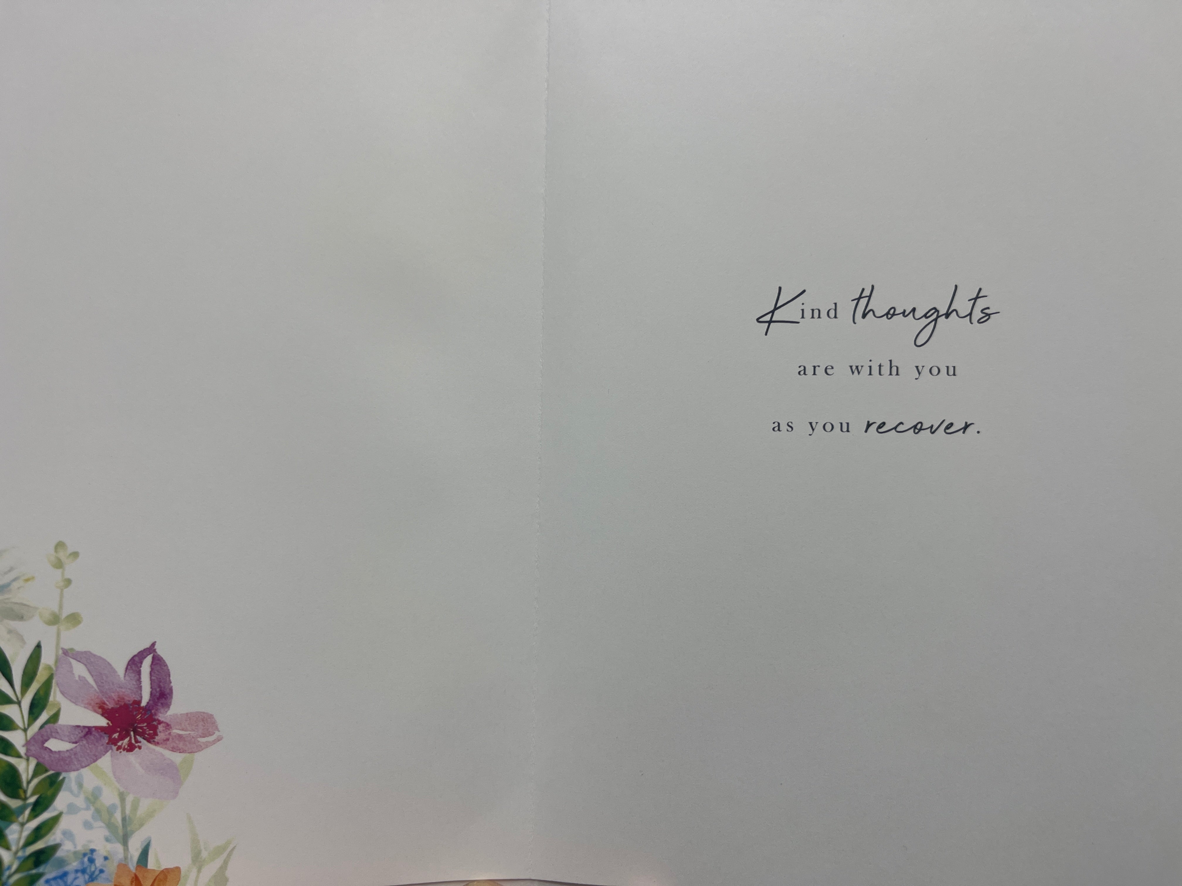 Get Well Soon Cards- Female Traditional