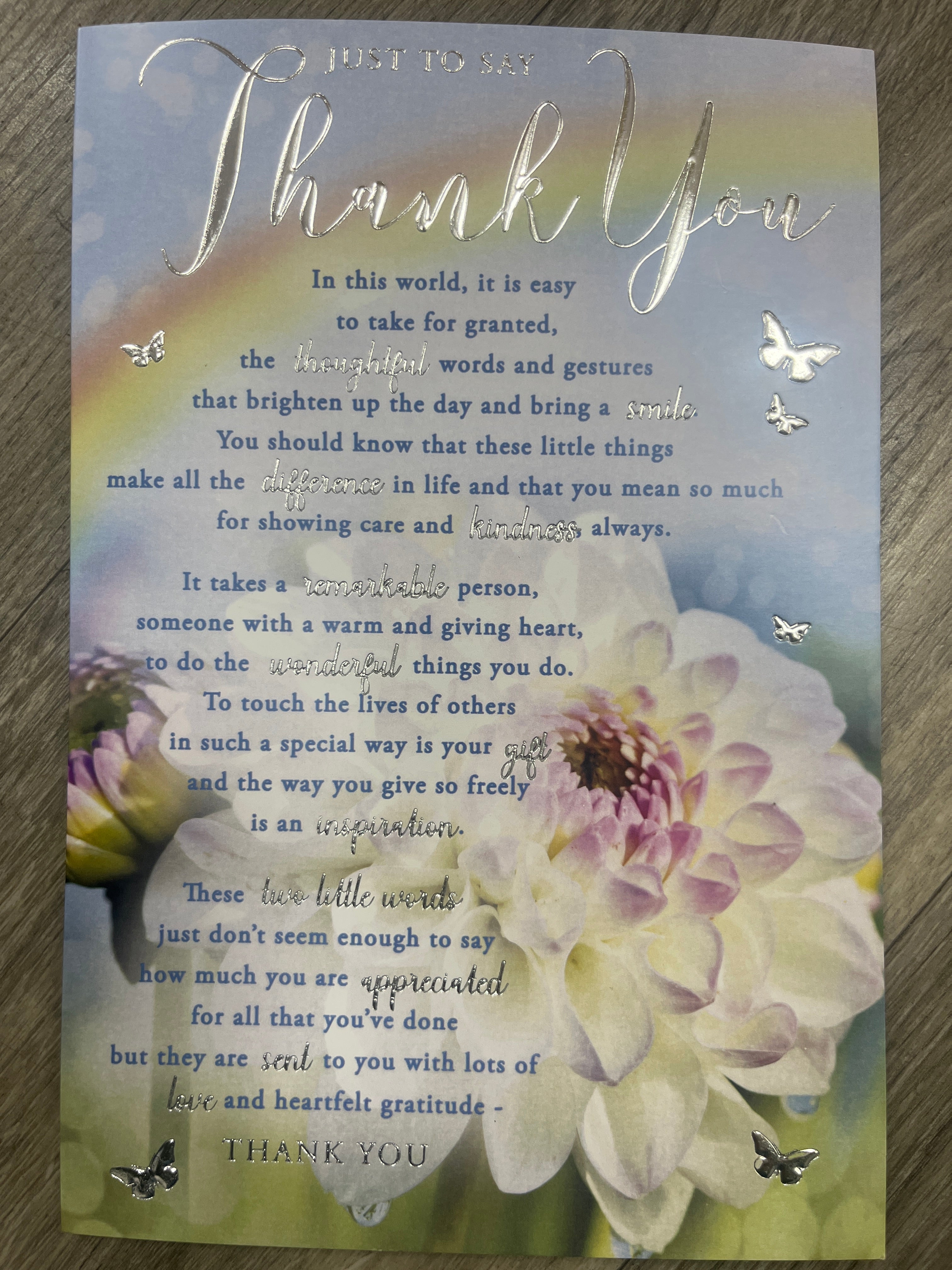 Thank You Card