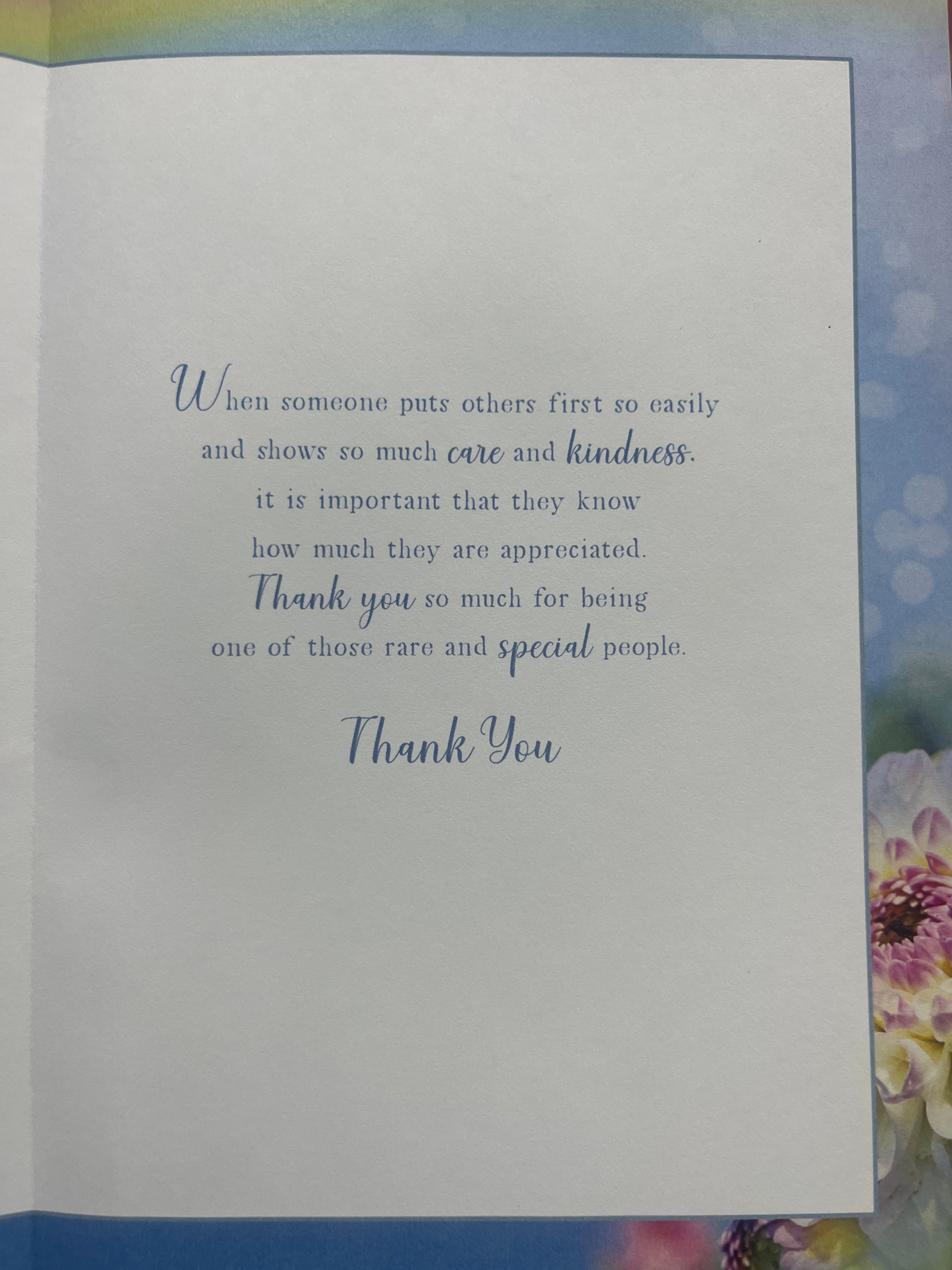 Thank You Card