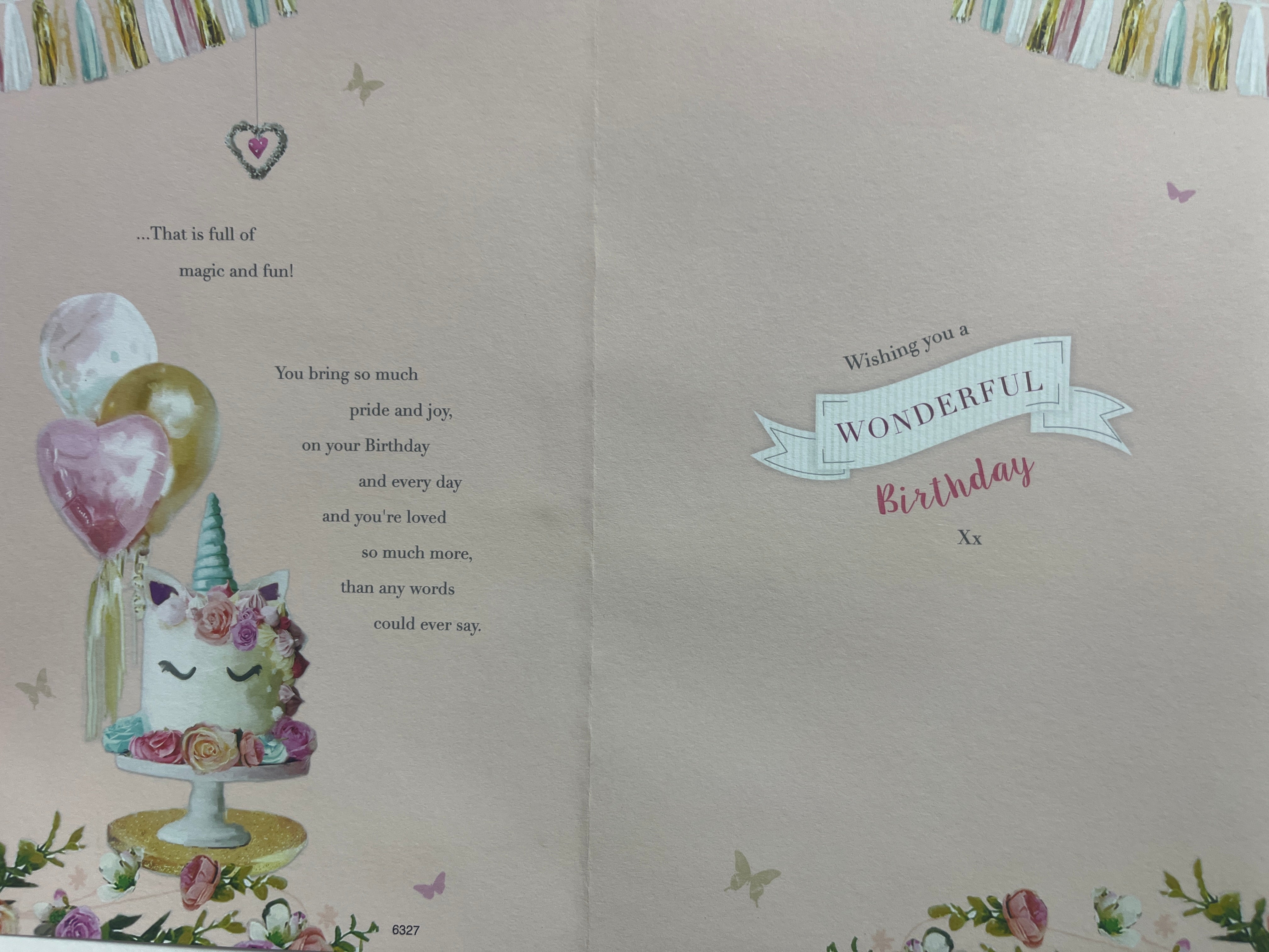 Daughter Birthday Card