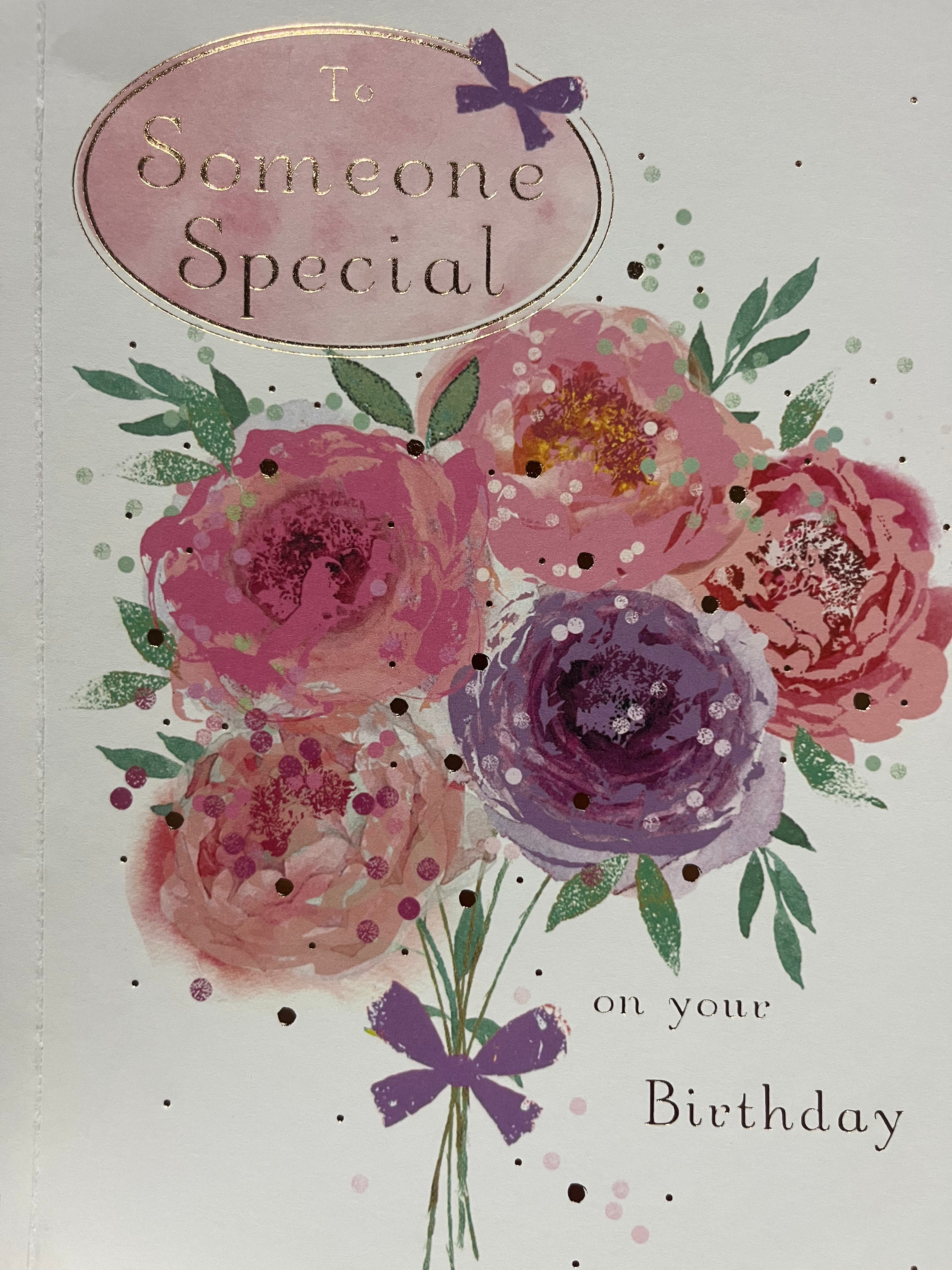 Someone Special Birthday Card