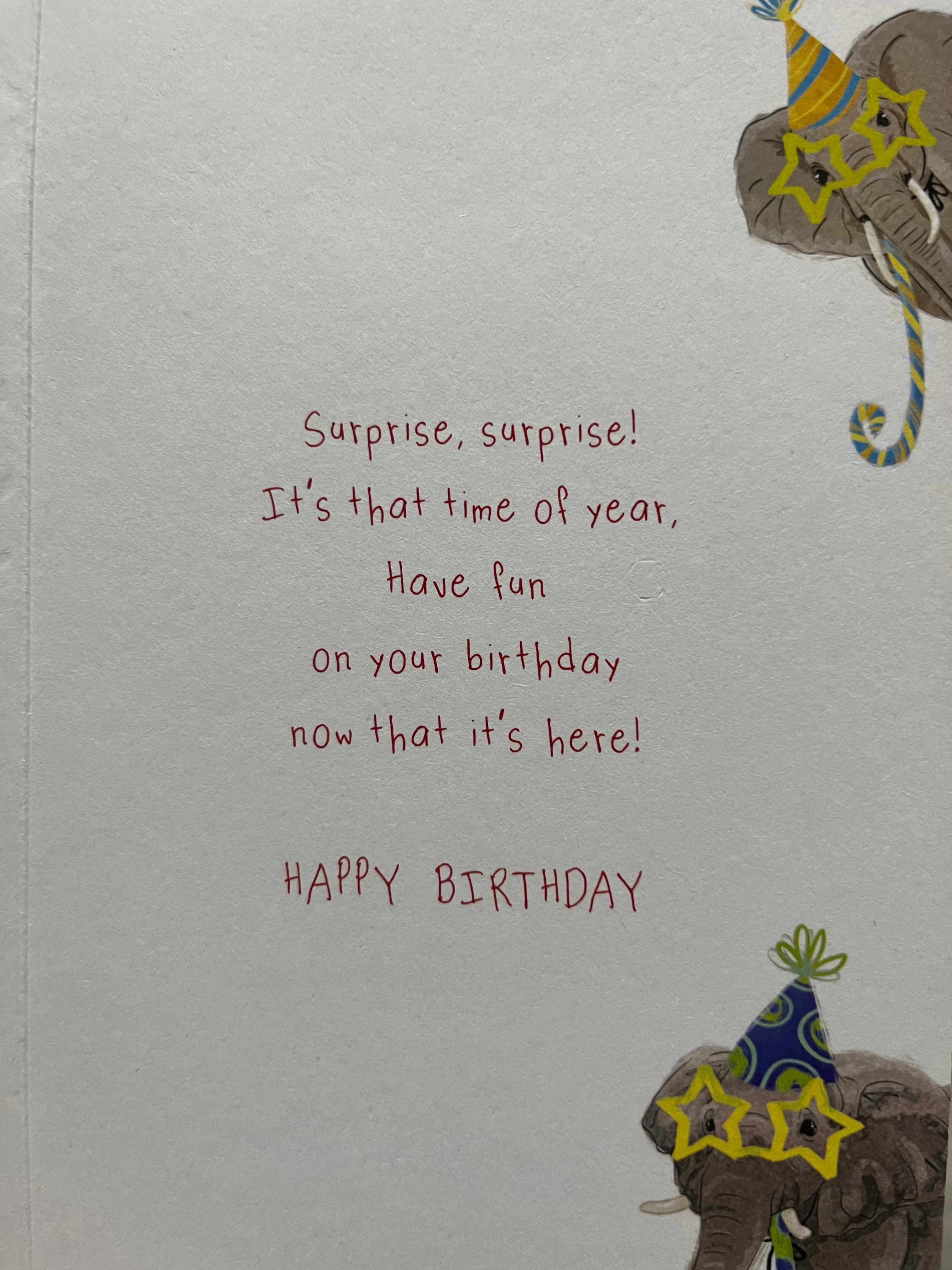 Age 4 Male Birthday Card
