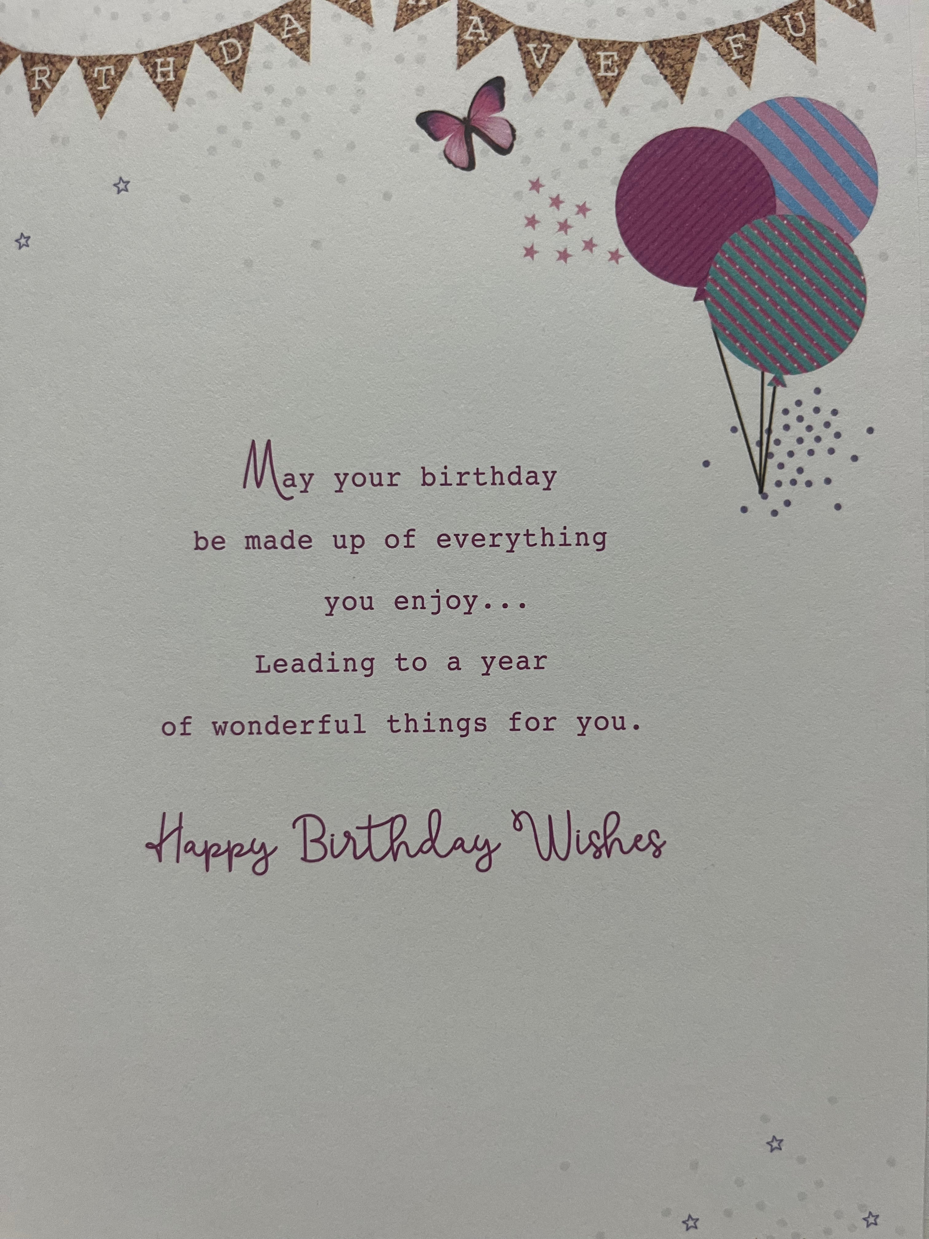 Age 16 Female Birthday Card