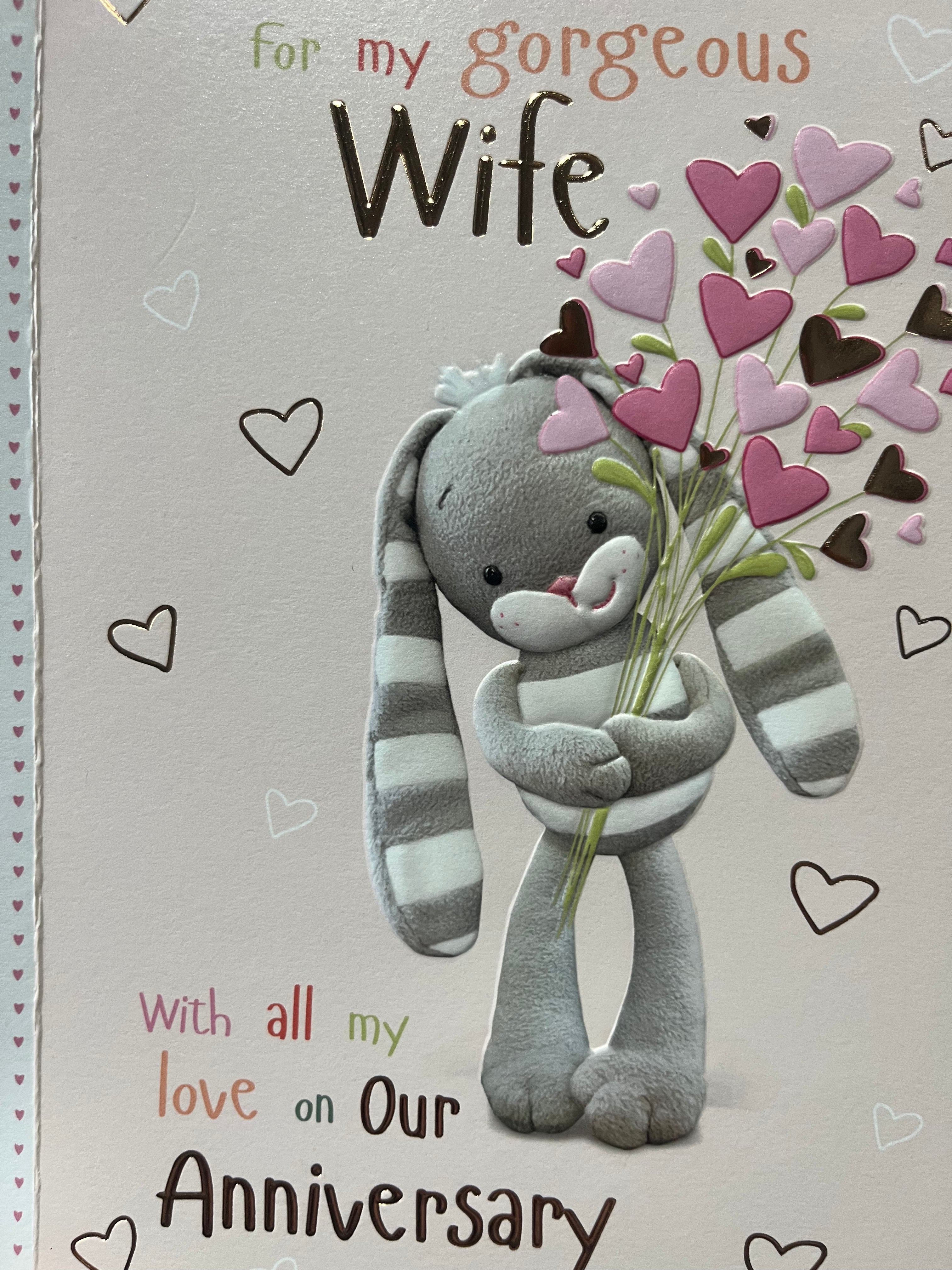 Wife Anniversary Cards