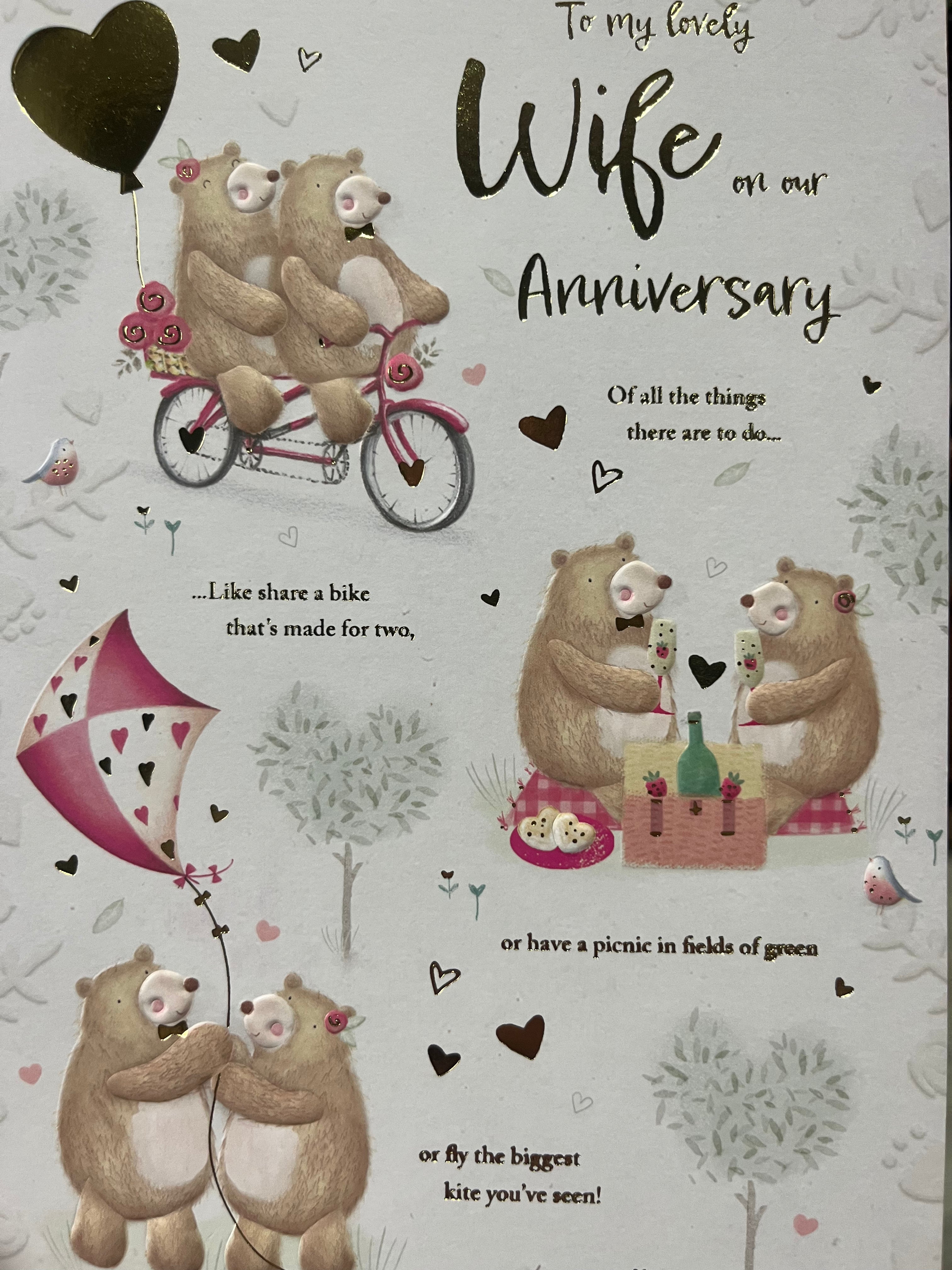 Wife Anniversary Card