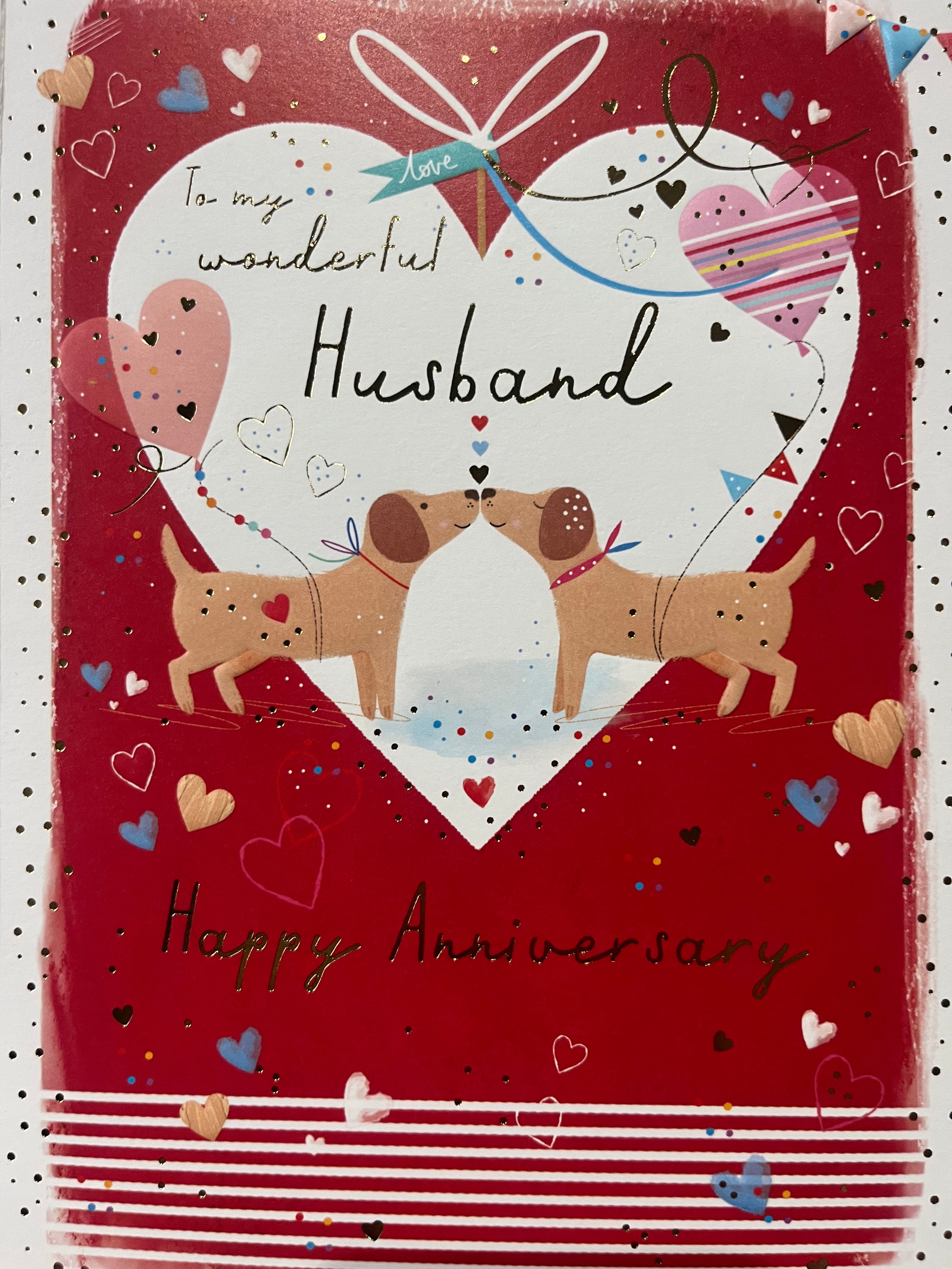 Husband Wedding Anniversary Cards