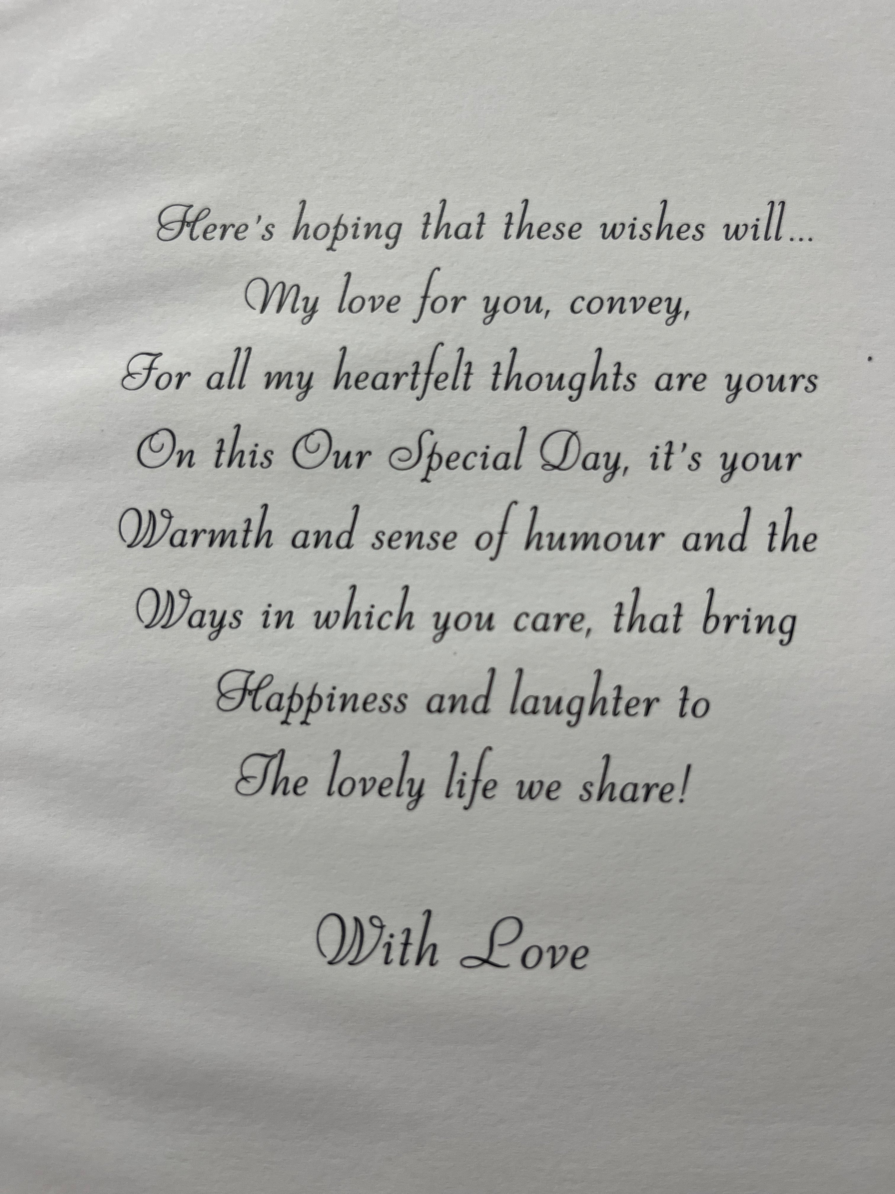 Husband Anniversary Cards