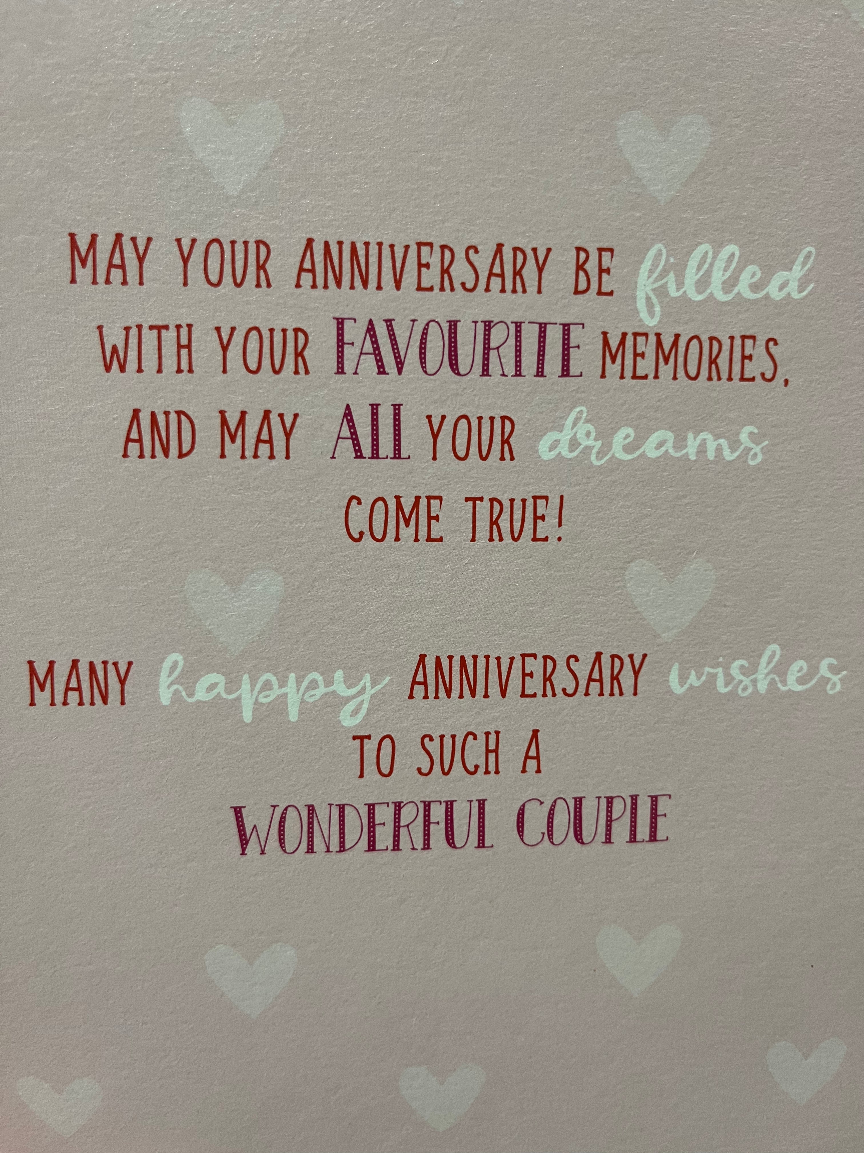 Sister and Brother in Law Anniversary Card
