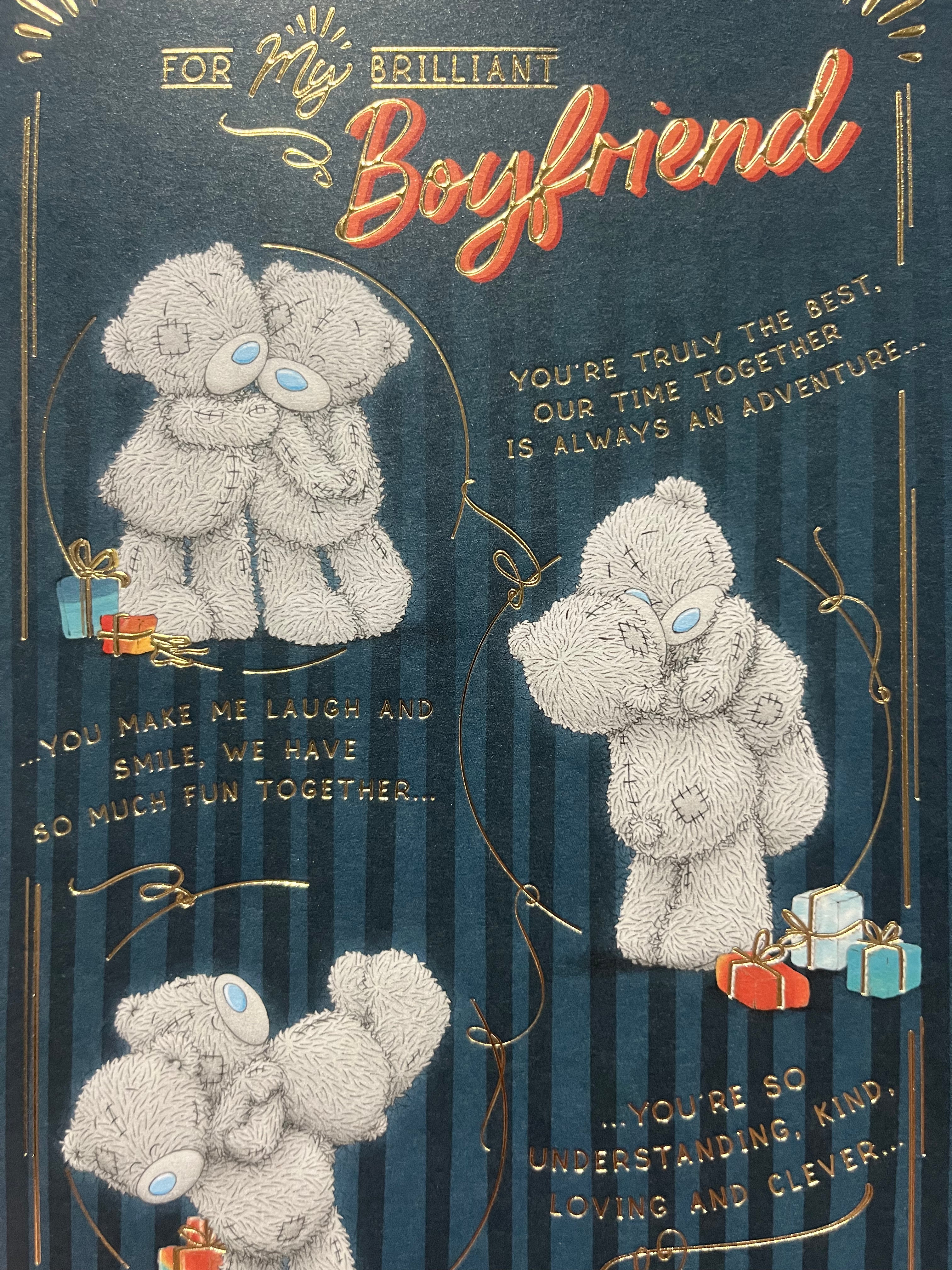 Boyfriend Birthday Card