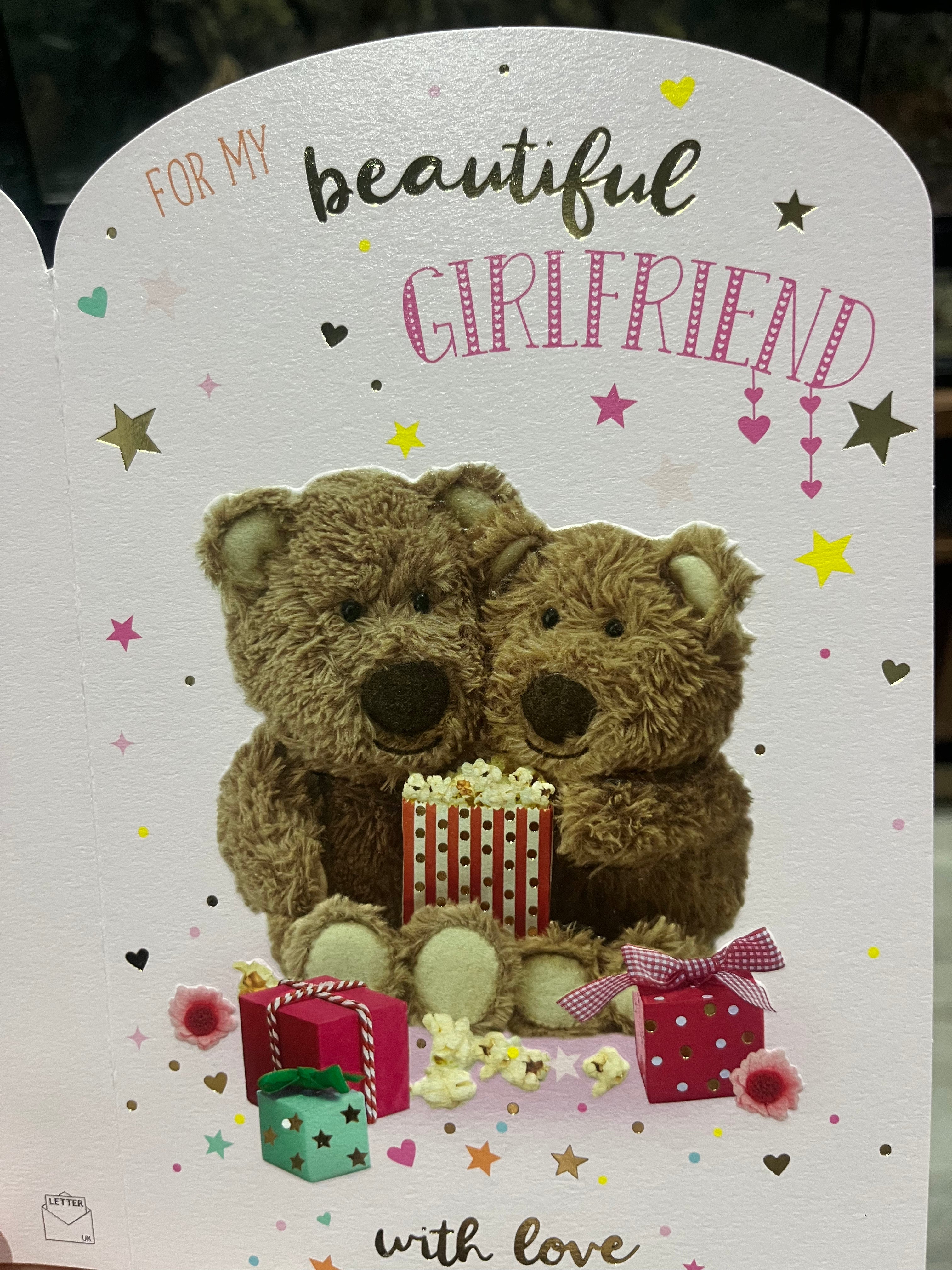 Girlfriend Birthday Card