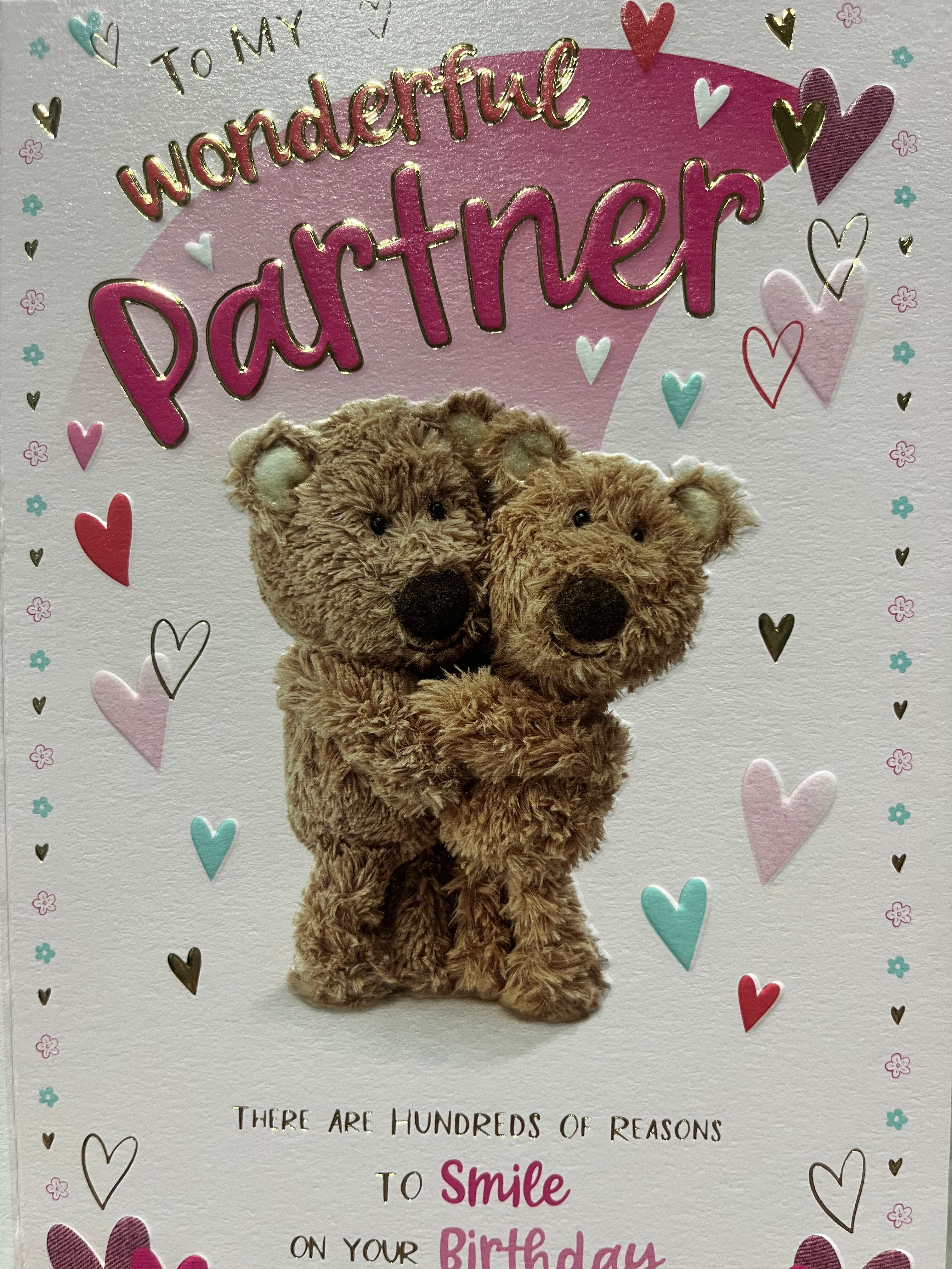 Partner Birthday Card