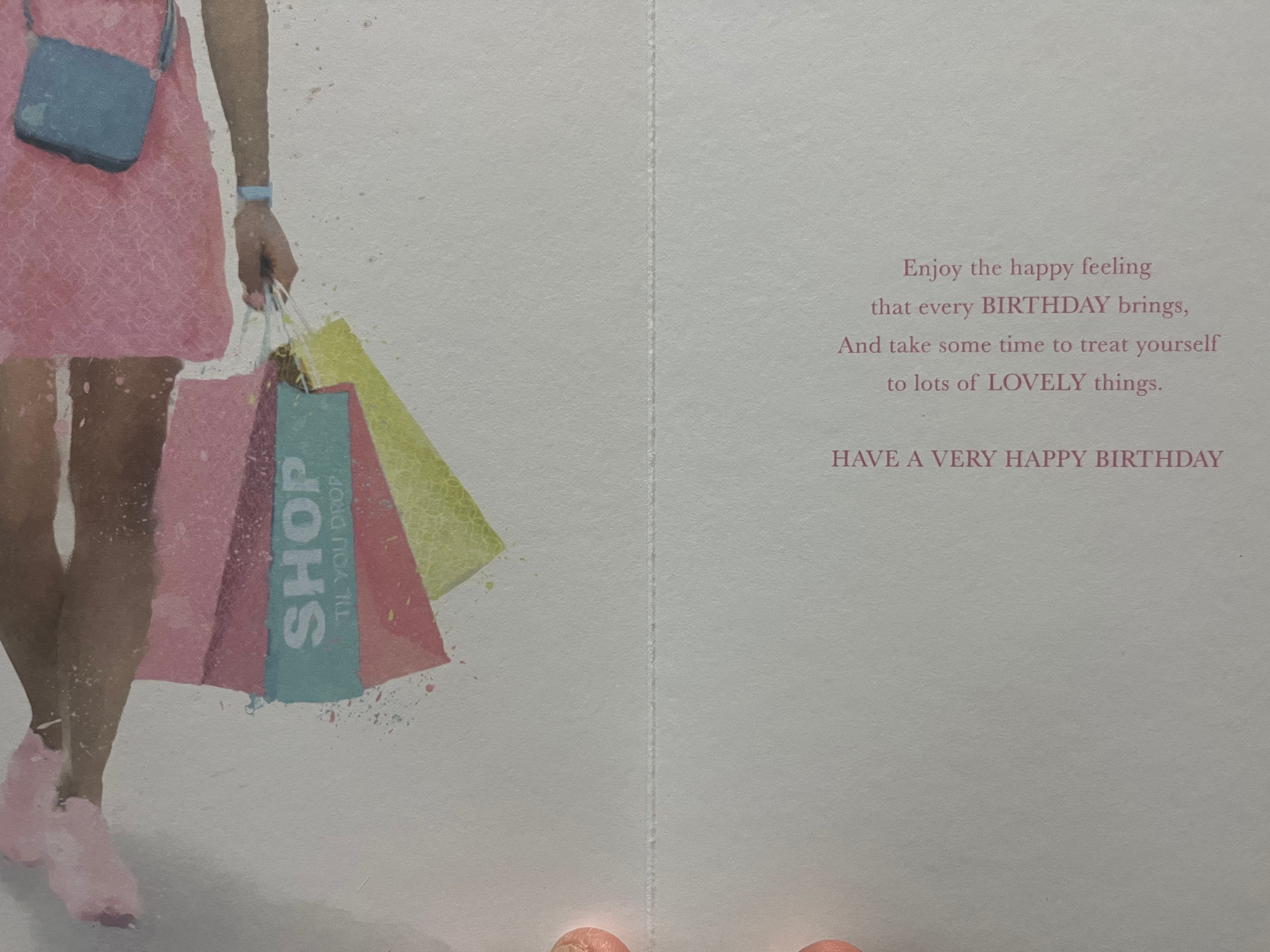 Female Traditional Birthday Card