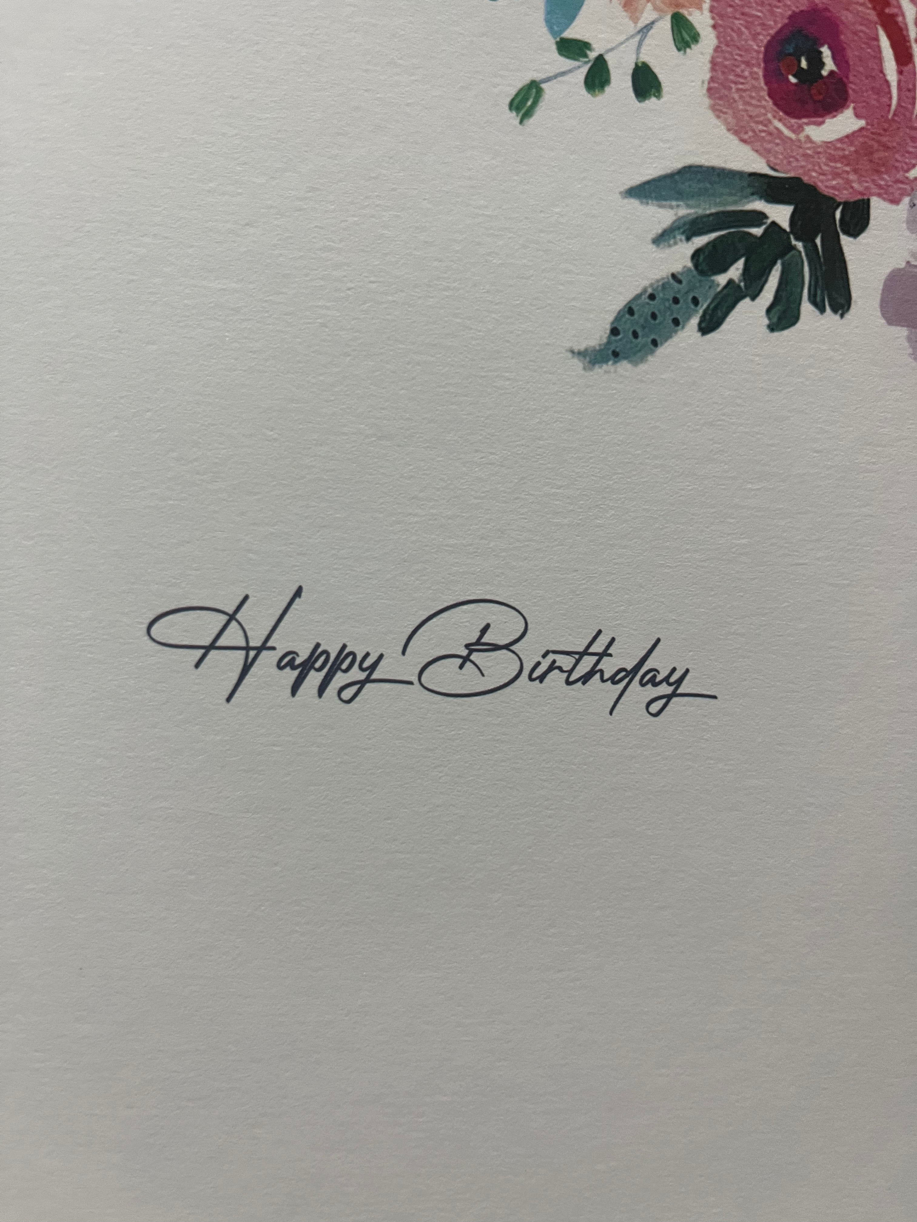 Female Traditional Birthday Card