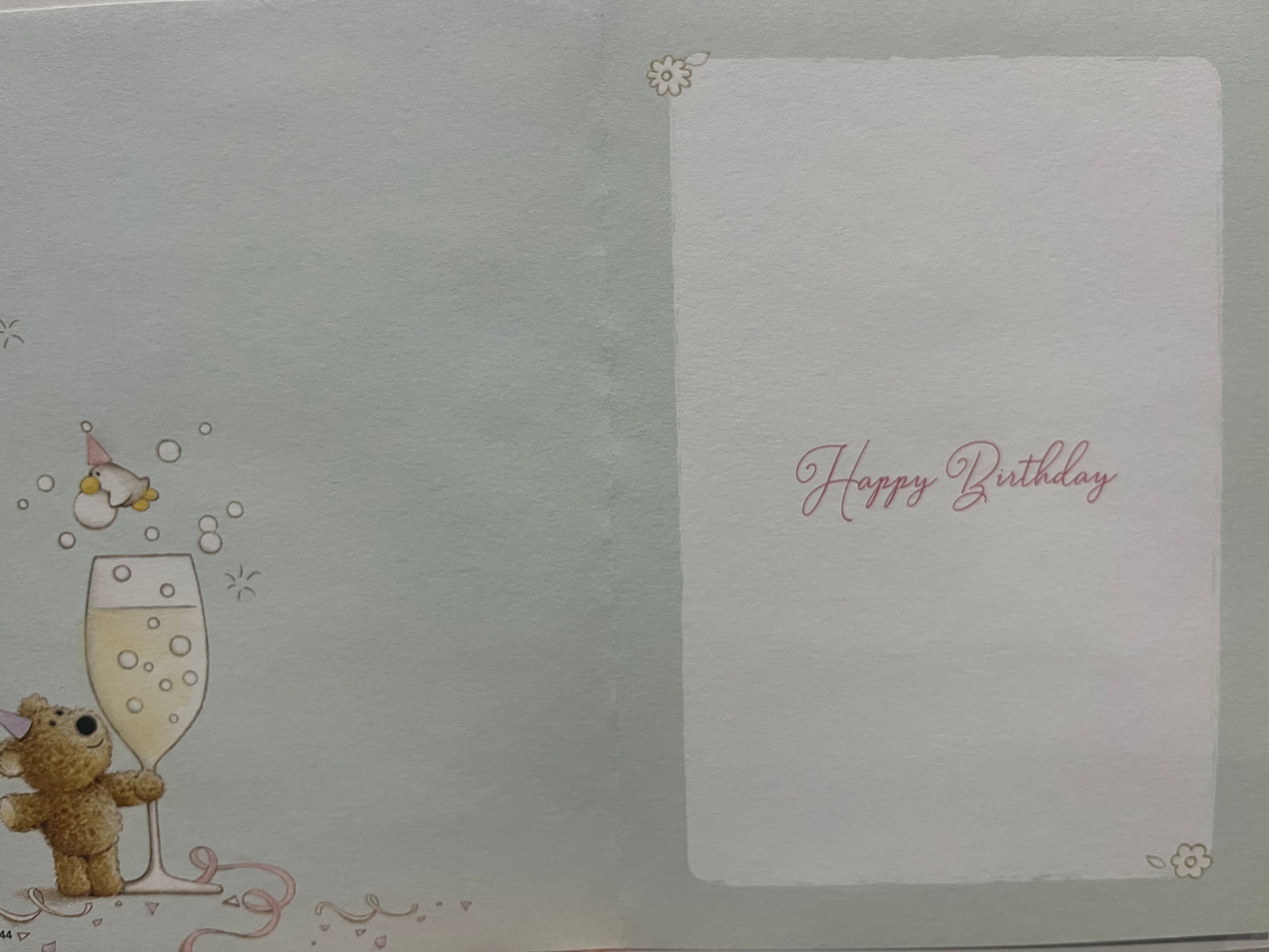 Female Cute Birthday Card