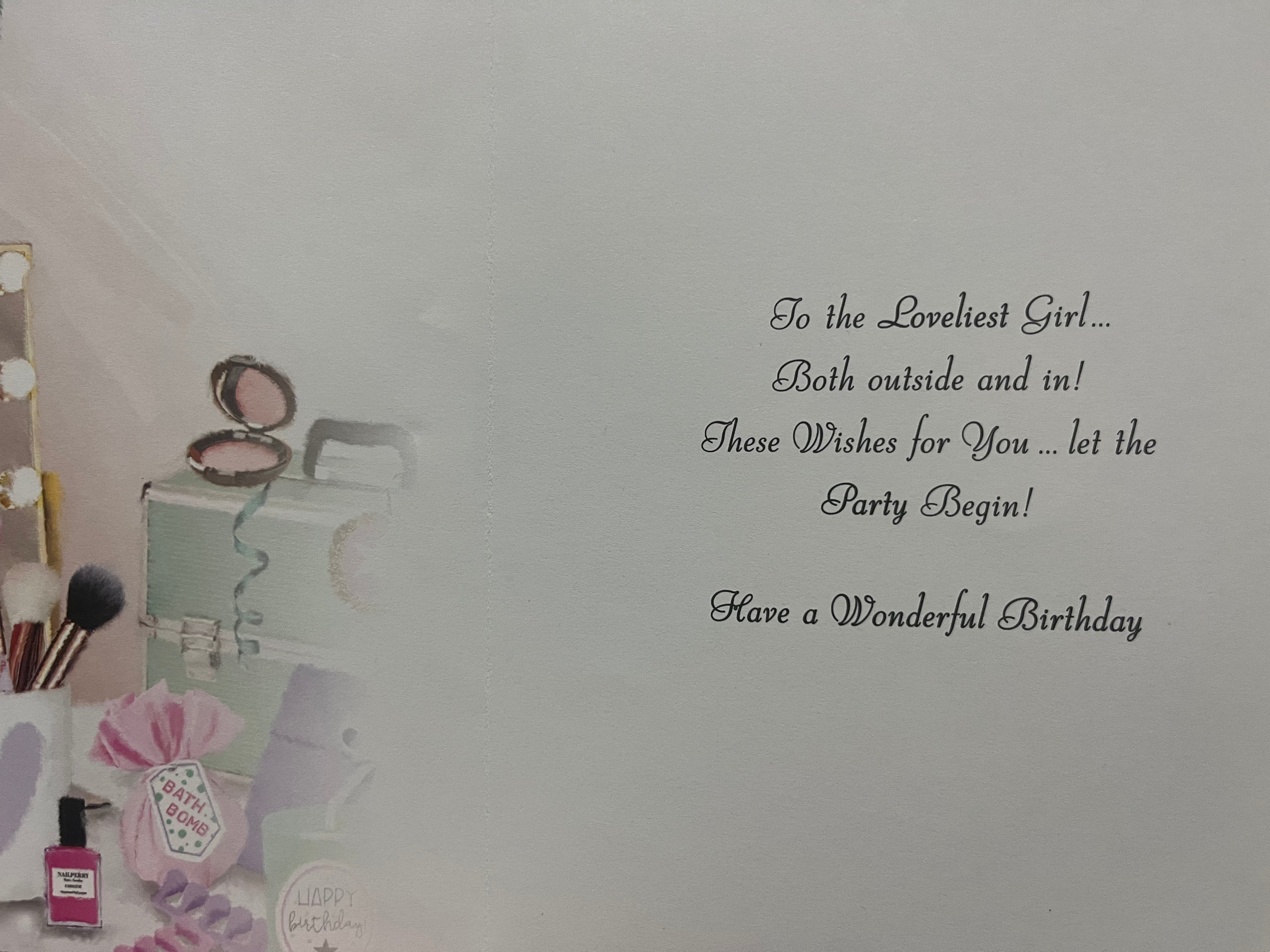 Female Traditional Birthday Card