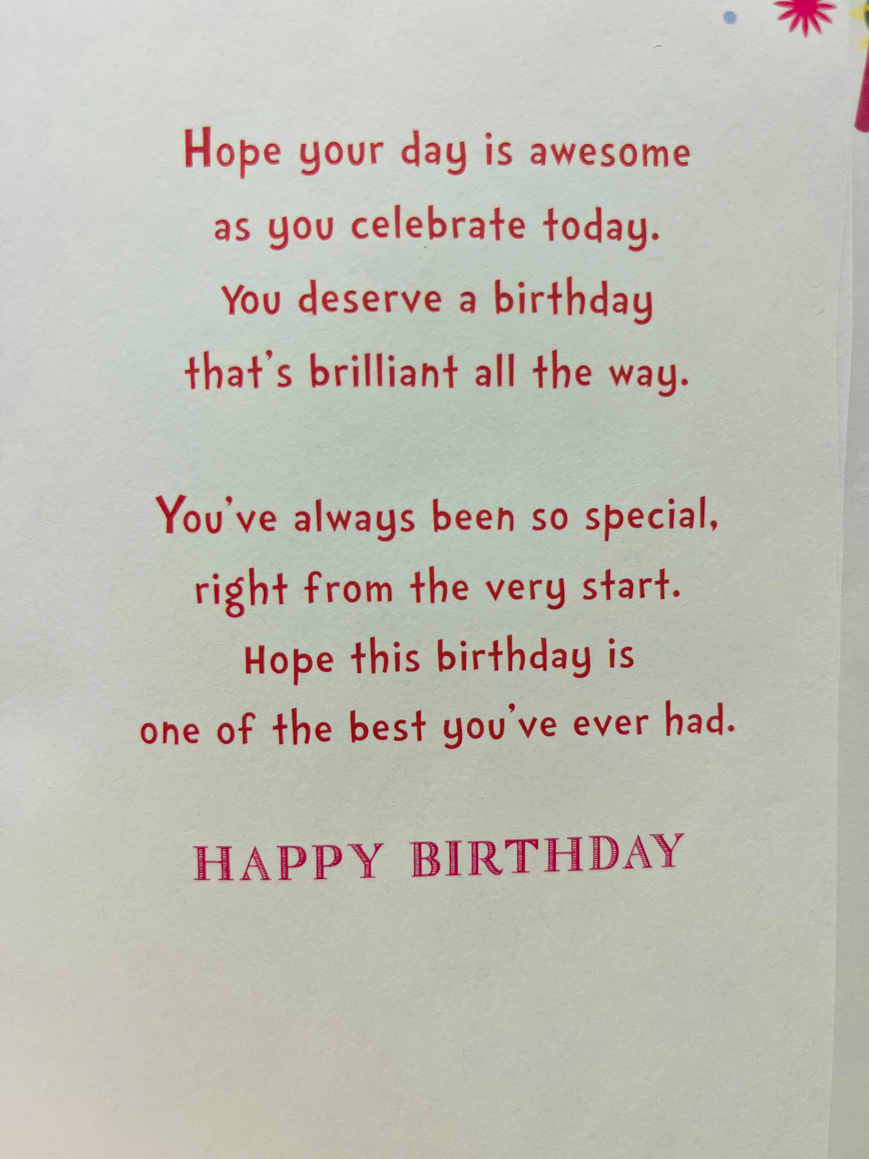 Granddaughter's 11th Birthday Card