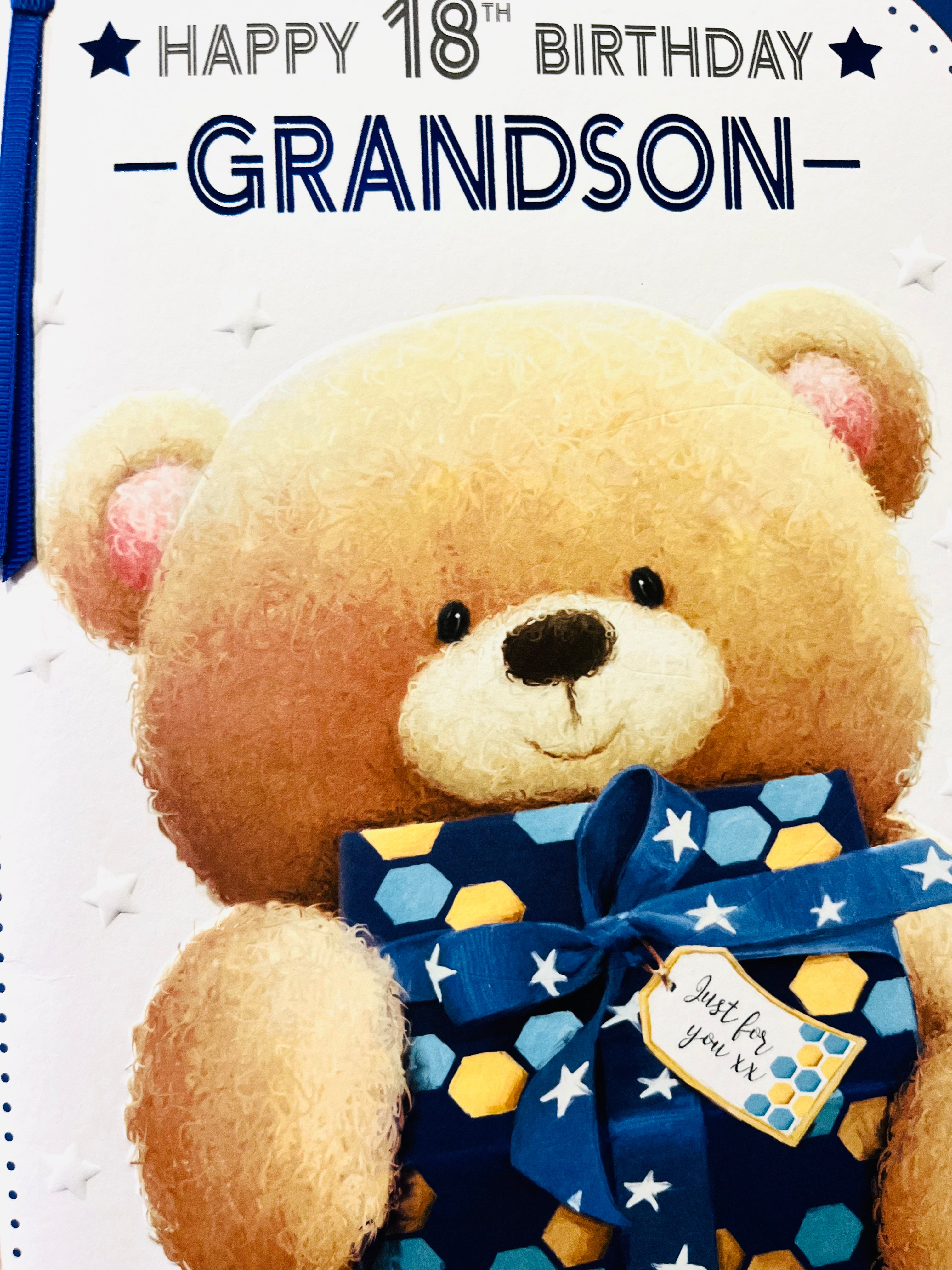 Grandson's 18th Birthday Card