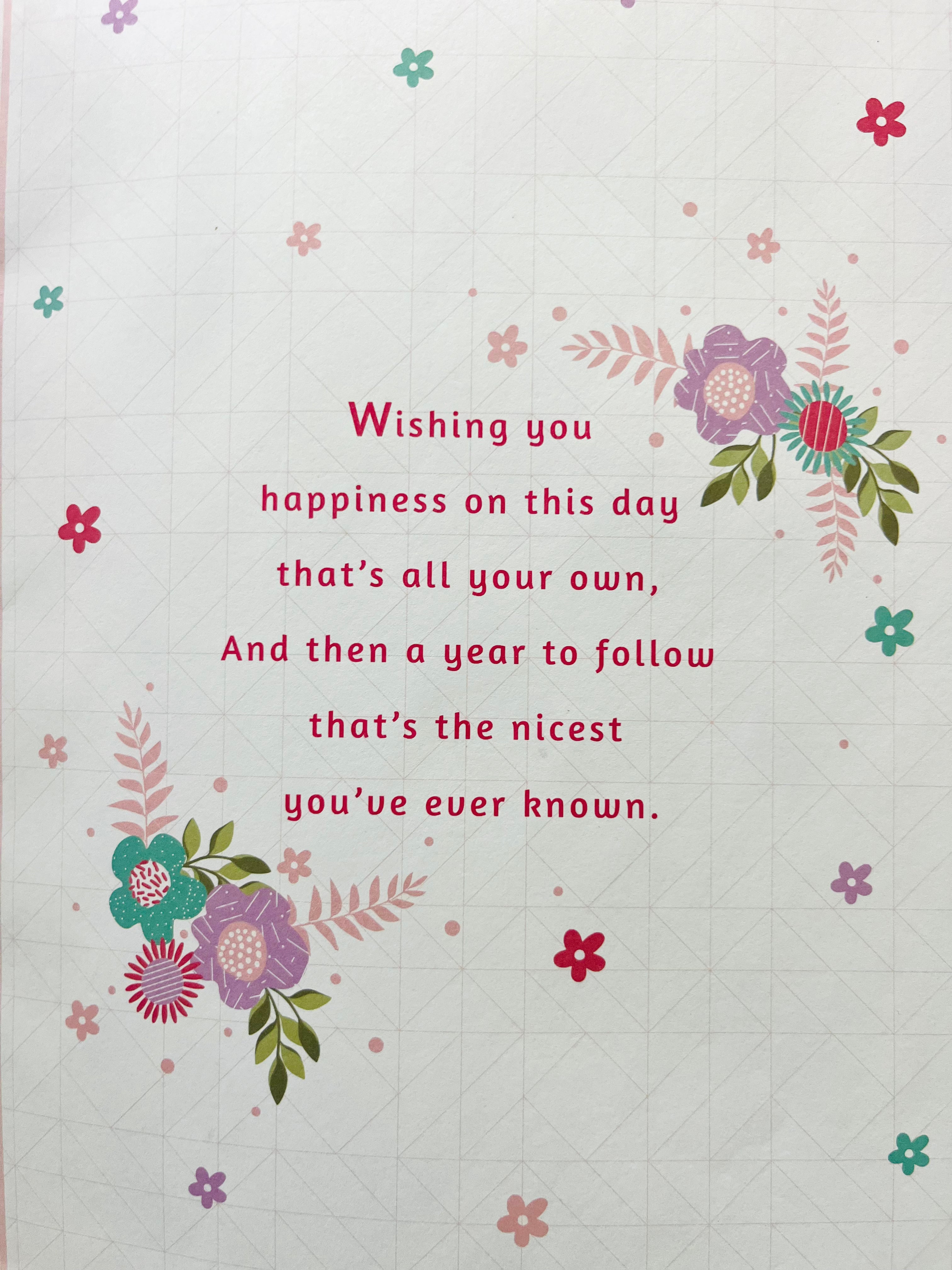 Granddaughter's 18th Birthday Card