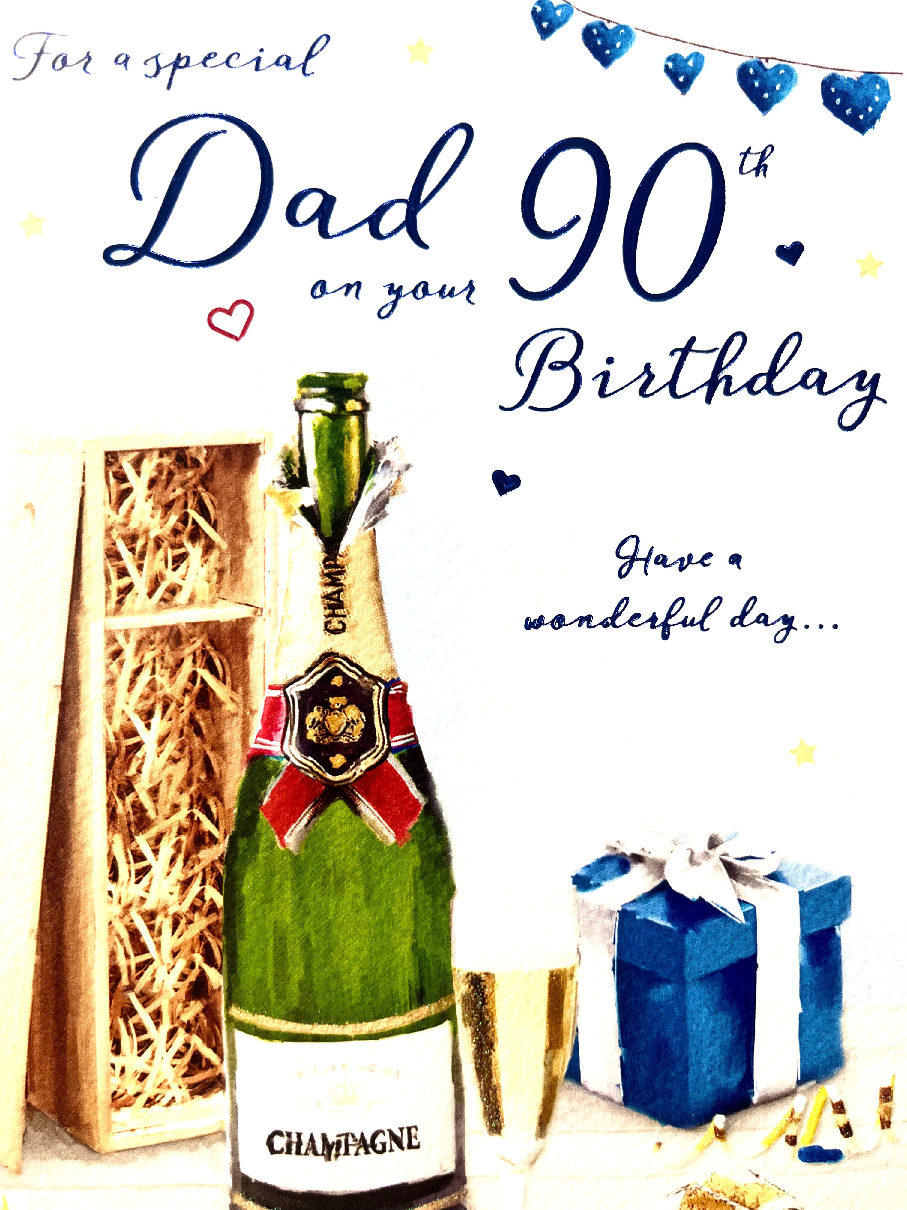 Dad's 90th Birthday Card