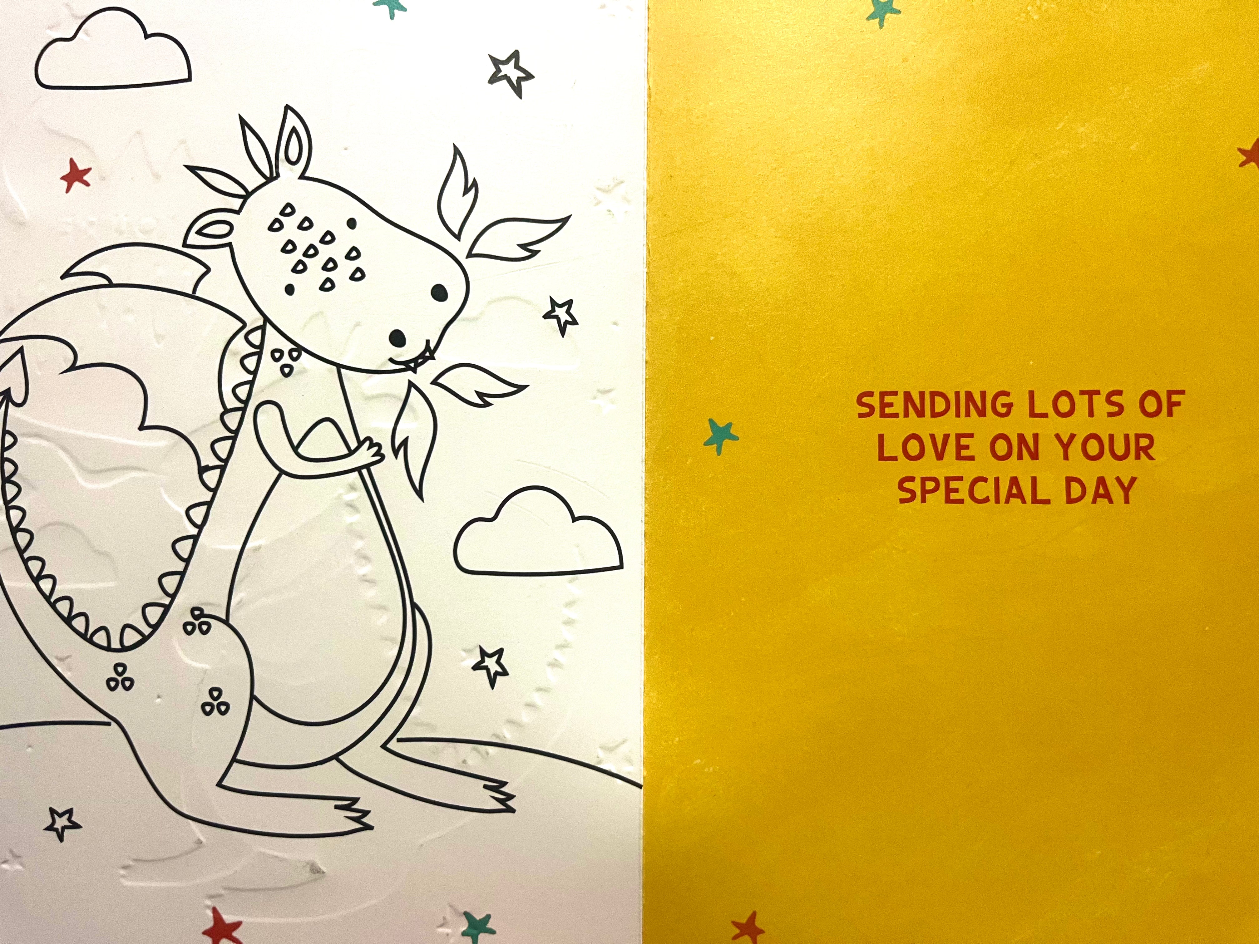 Son Birthday Card- Dinosaur card