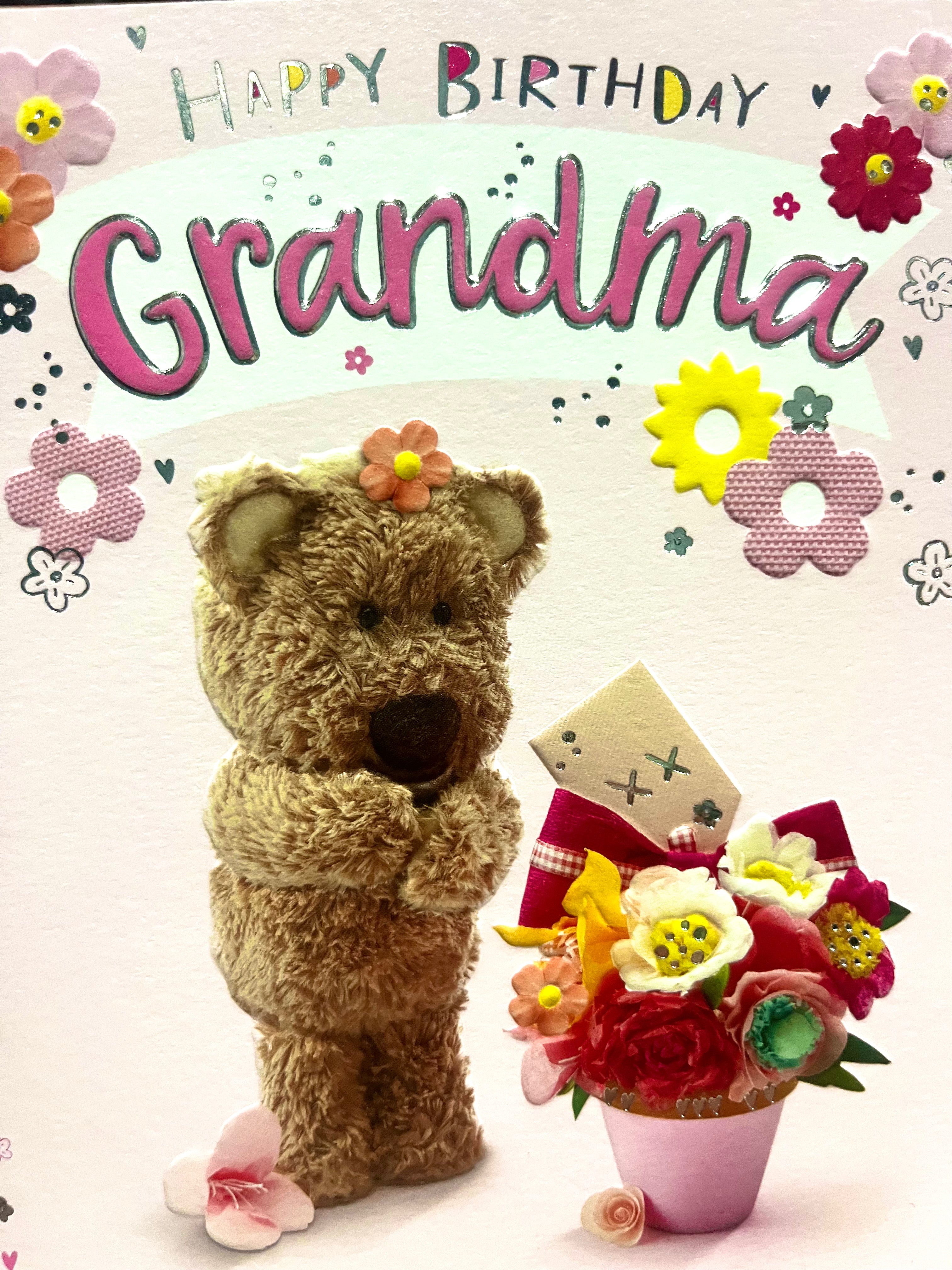 Grandma Birthday Card : Happy Birthday Grandma