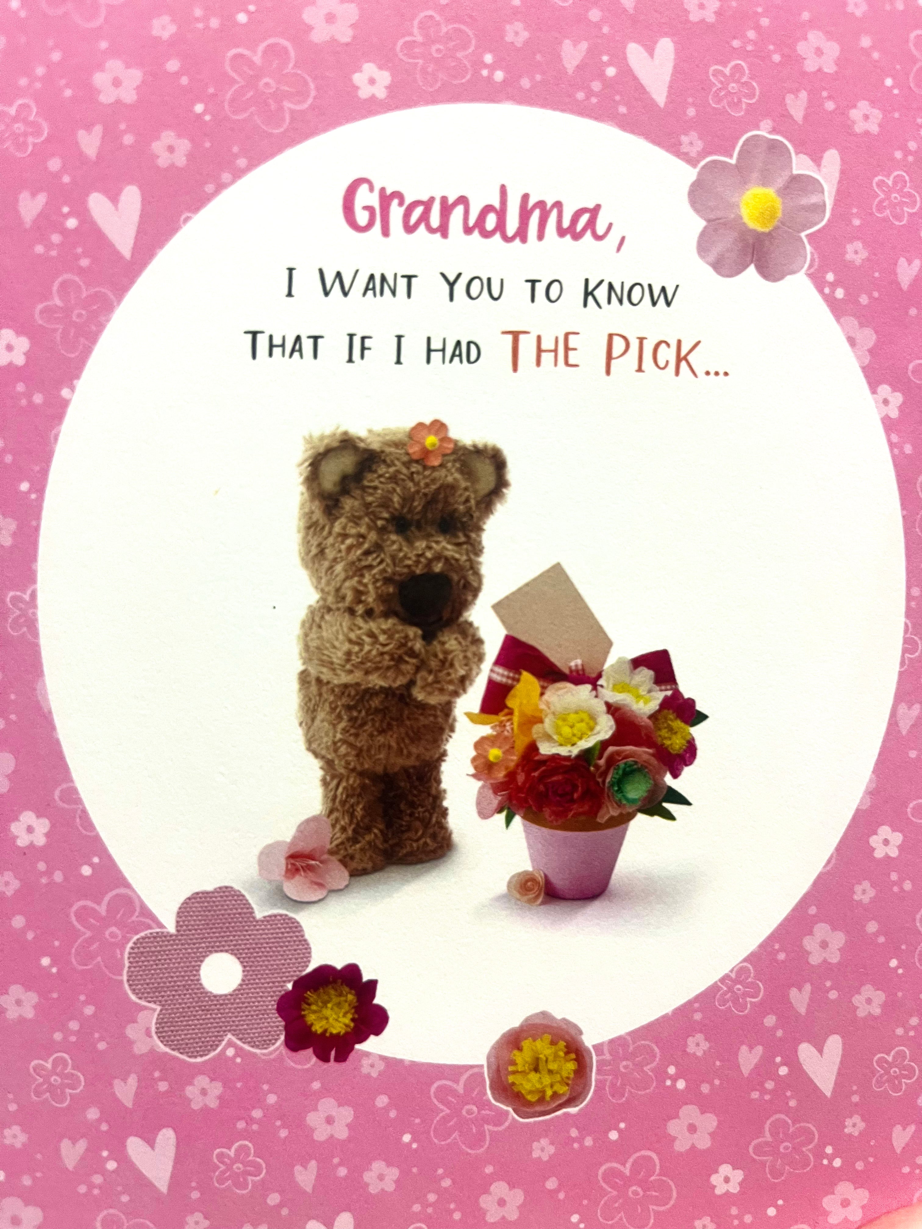 Grandma Birthday Card : Happy Birthday Grandma