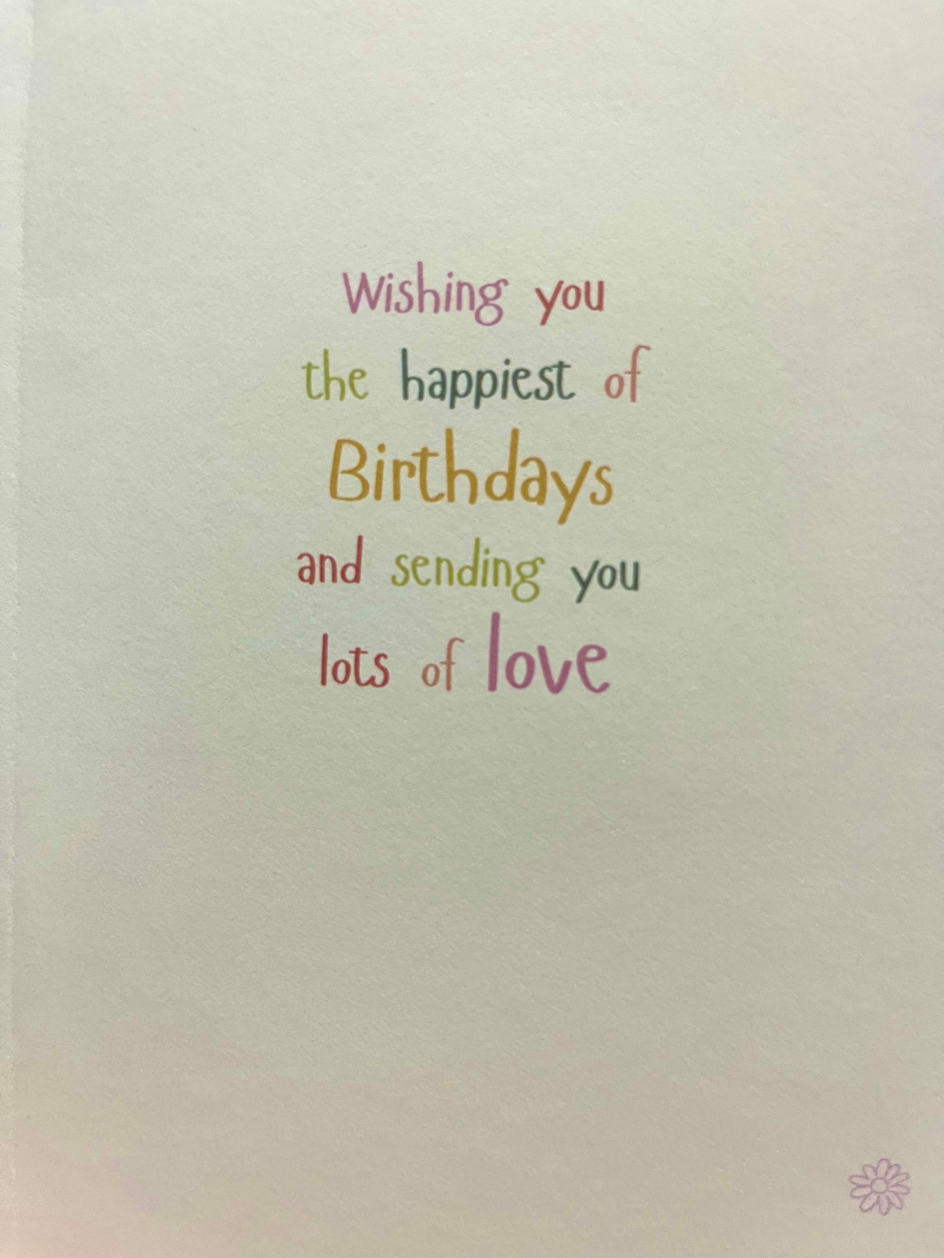 Grandma Birthday Card : For a very special Grandma