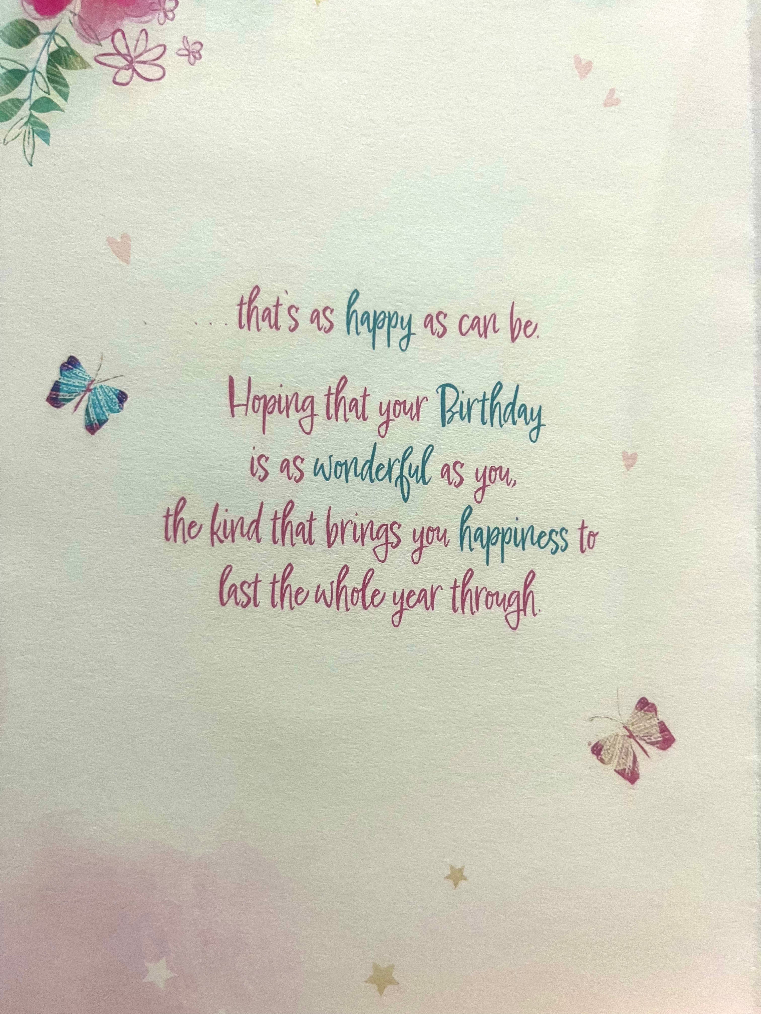 Sister in Law Birthday Card