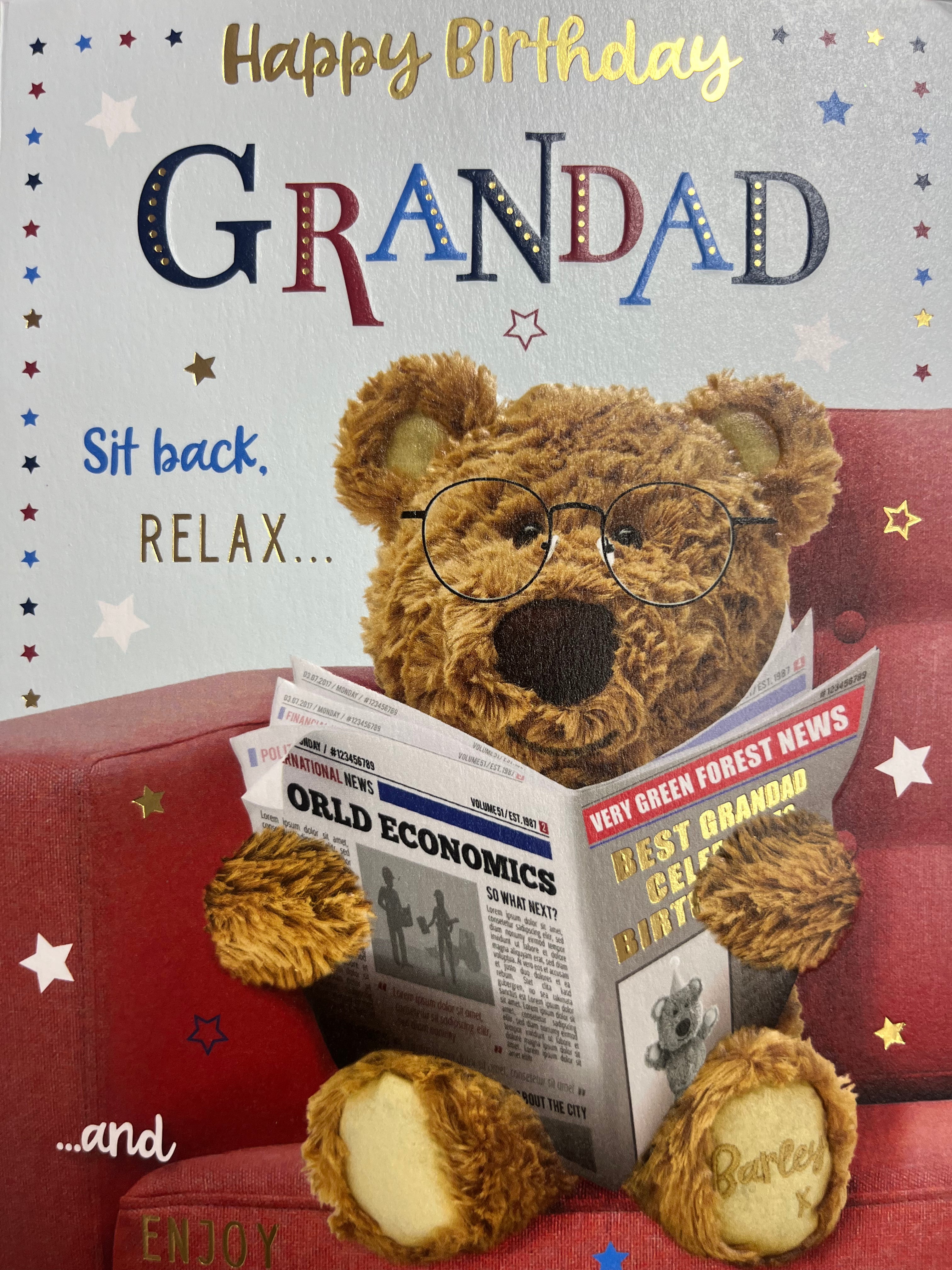 Grandad Birthday Card