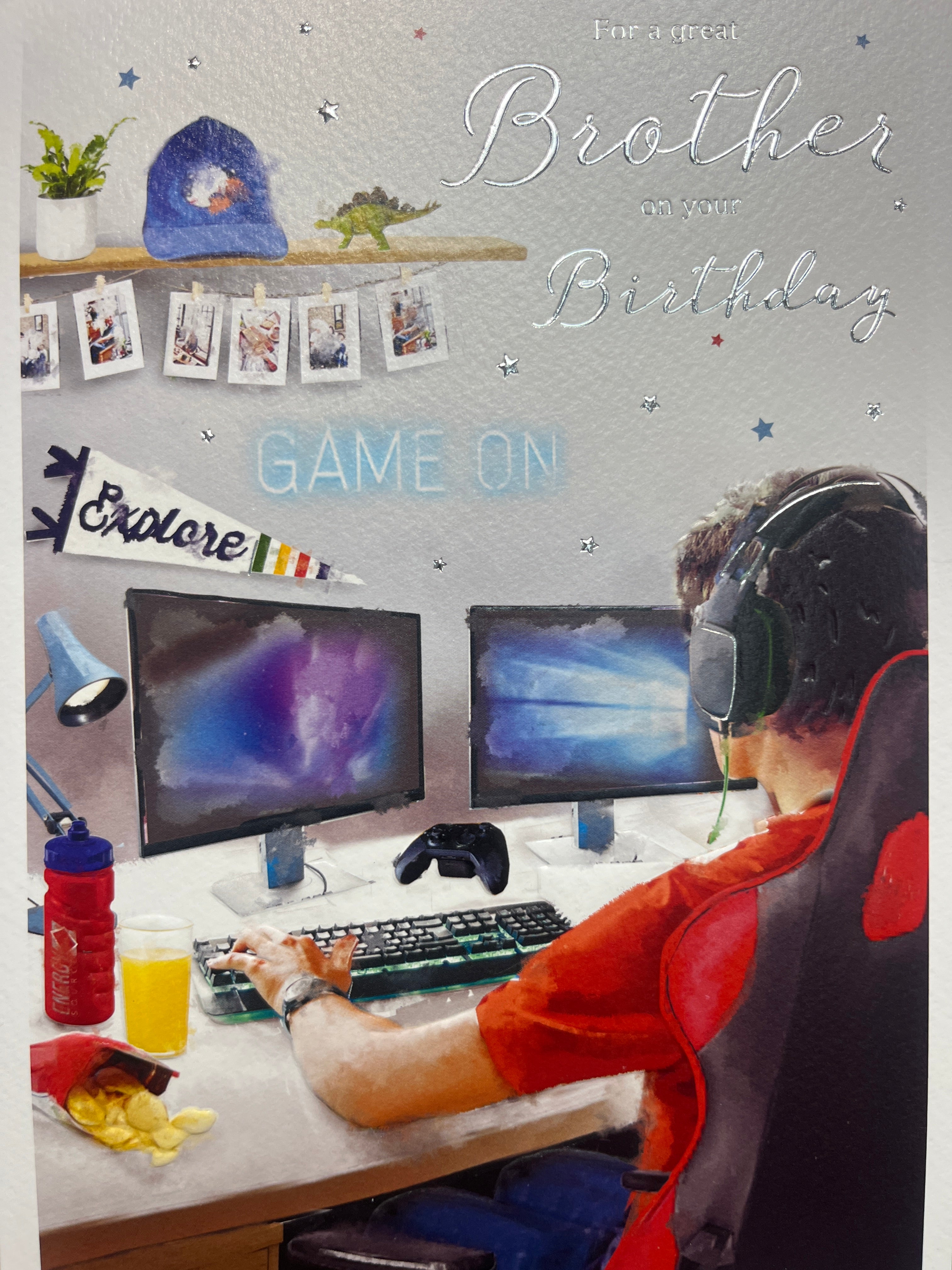 Brother Birthday Card