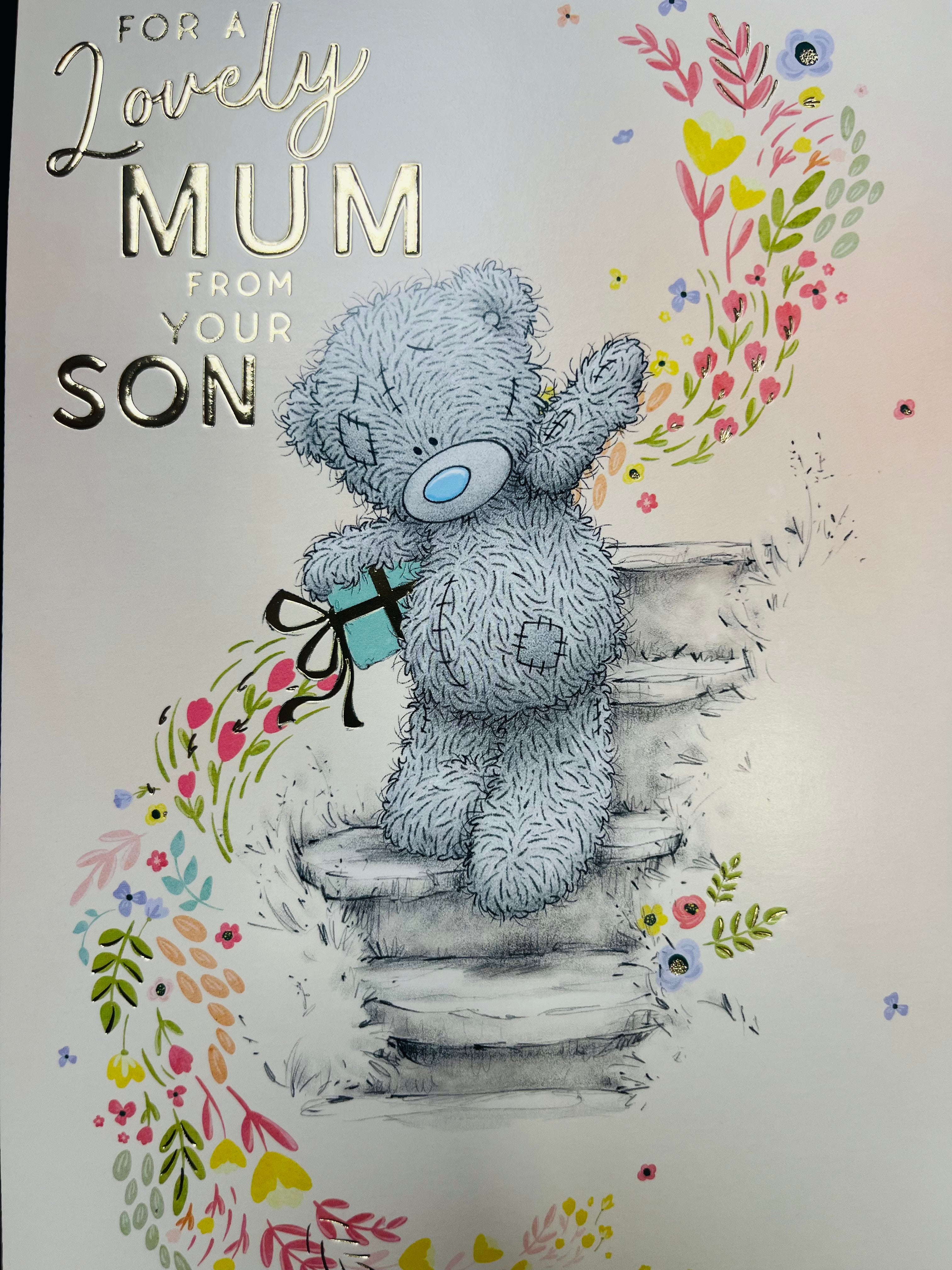 From Your Son on Mothers Day Card