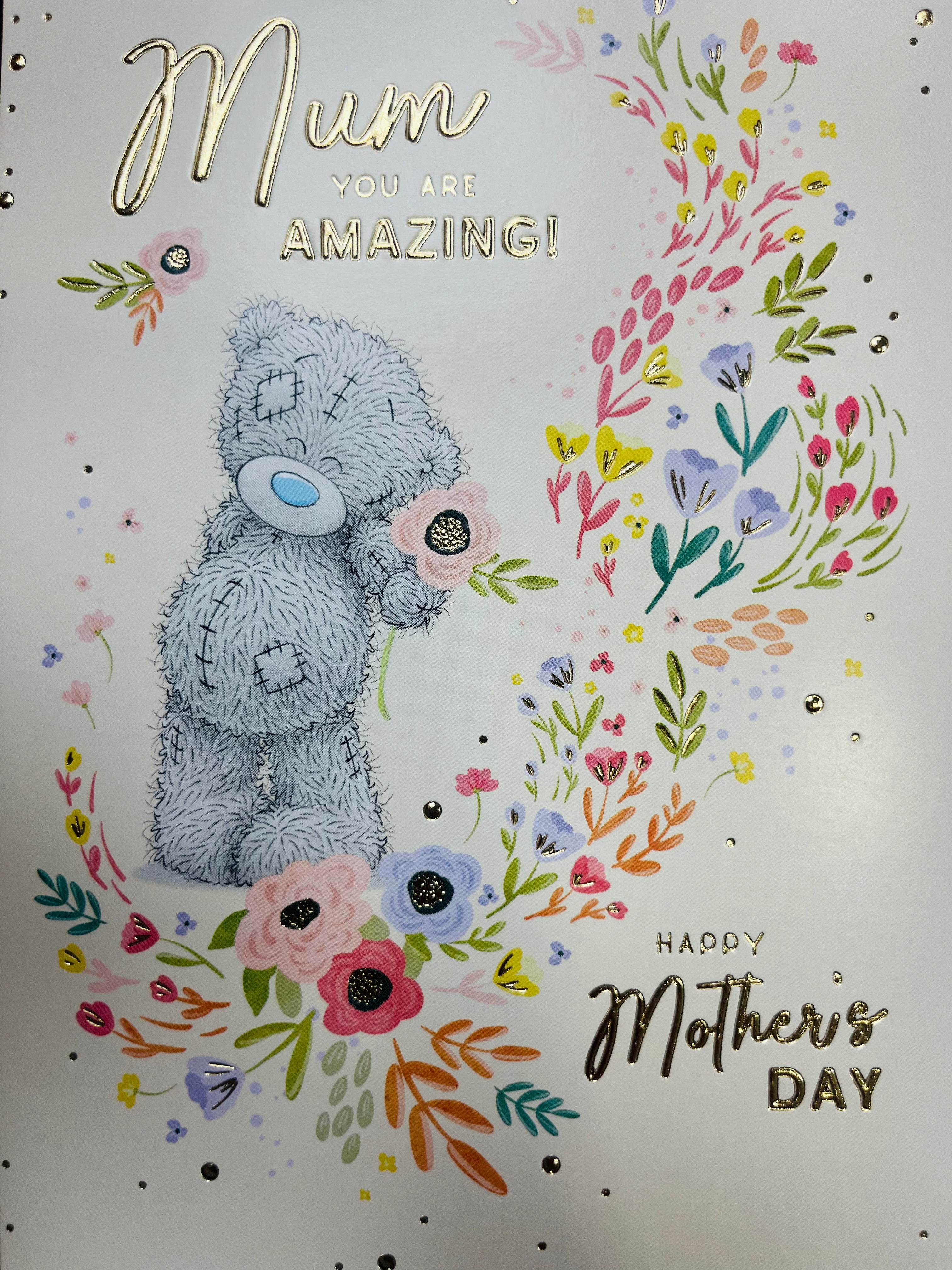 To Mum on Mothers Day Card
