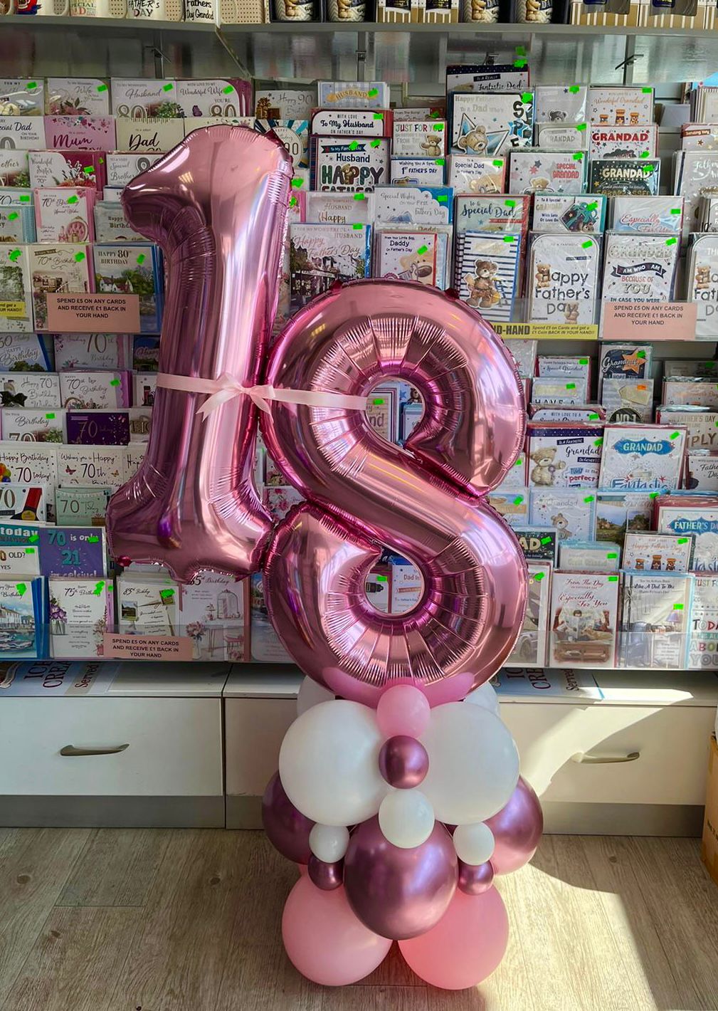 Age Balloon Displays.