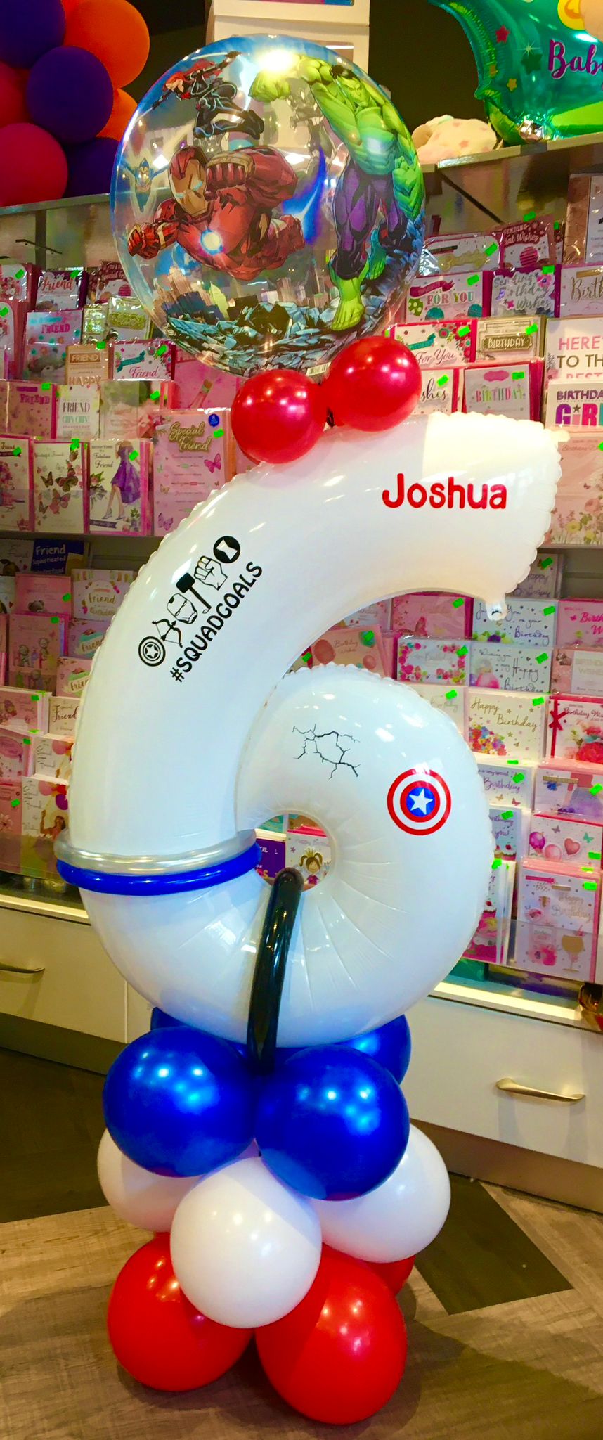 Character Balloon Displays.