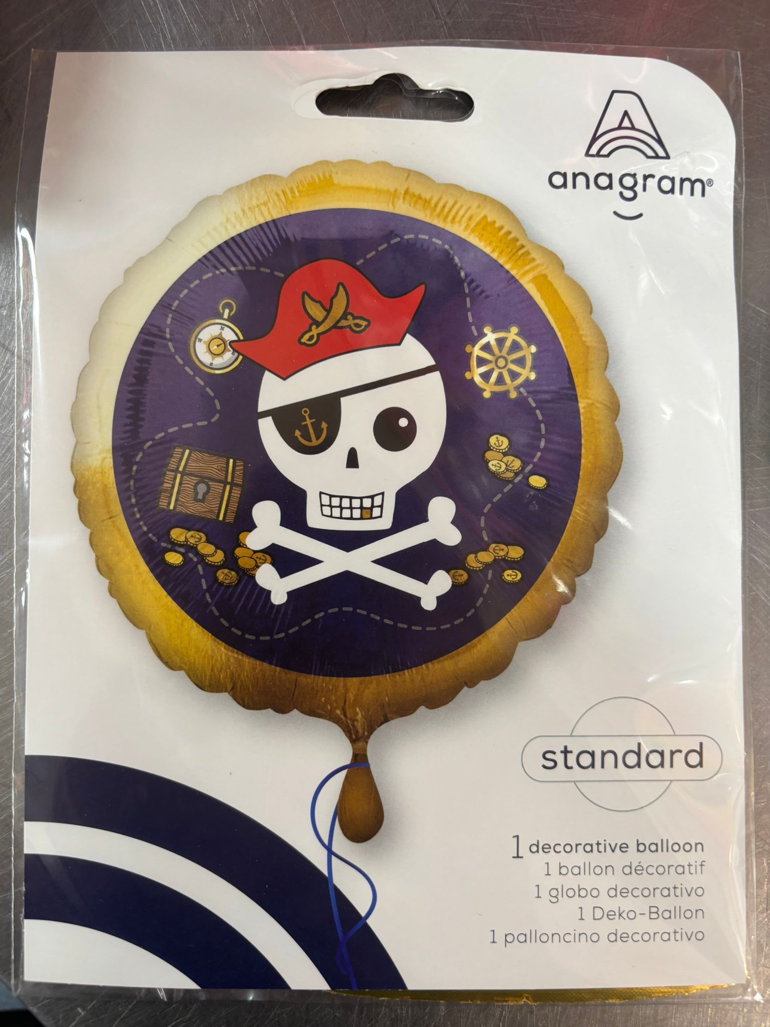 Happy Birthday Balloon. Pirate Balloons Local Pick up Only In store