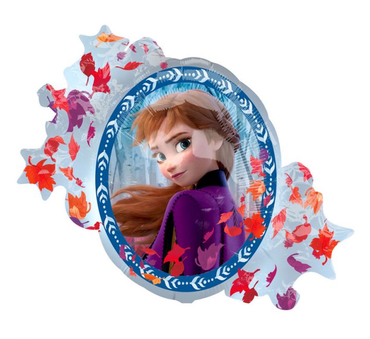 Super Shape Character Foil Helium Filled Balloon - Frozen-Double Sided