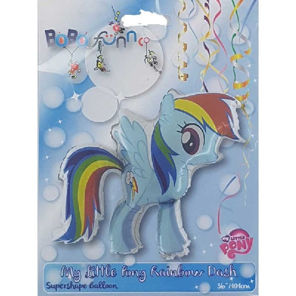 Super Shape Character Foil  Helium Filled Balloon - My Little Pony