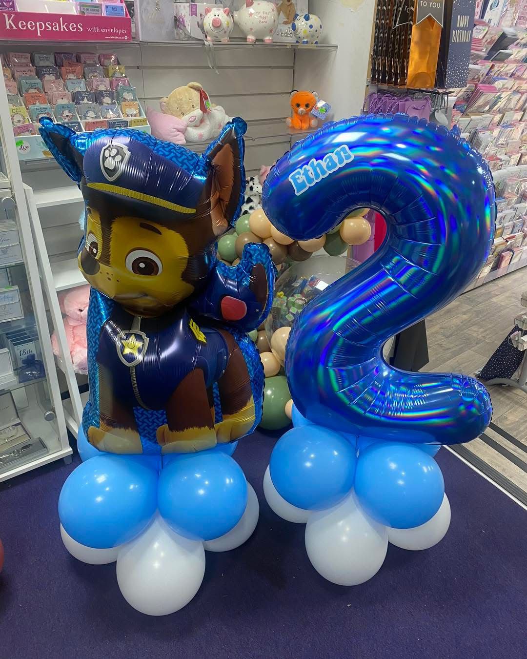 Character Balloon Displays. Paw Patrol Balloons