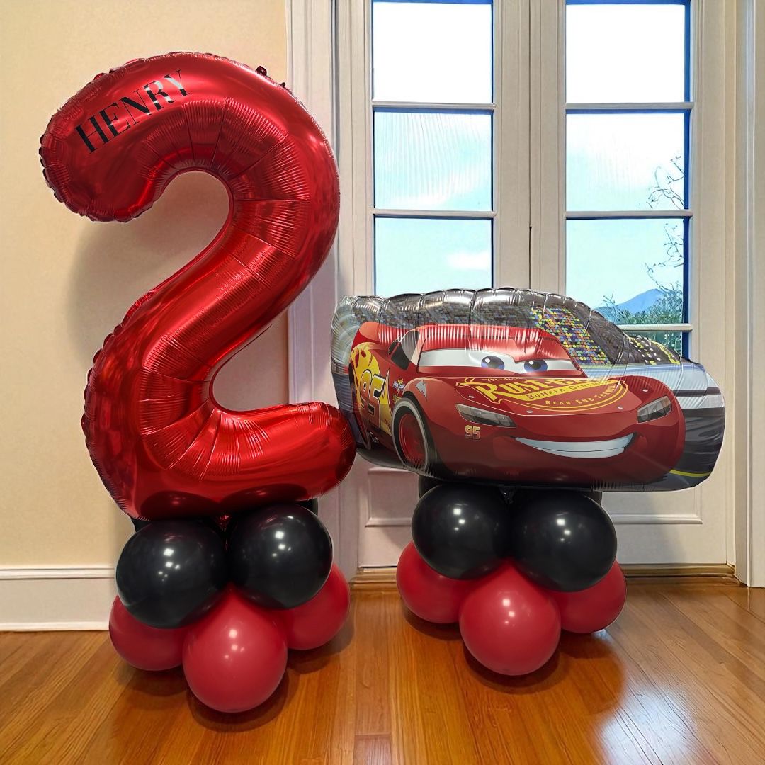 Character Balloon Displays. Cars Balloons